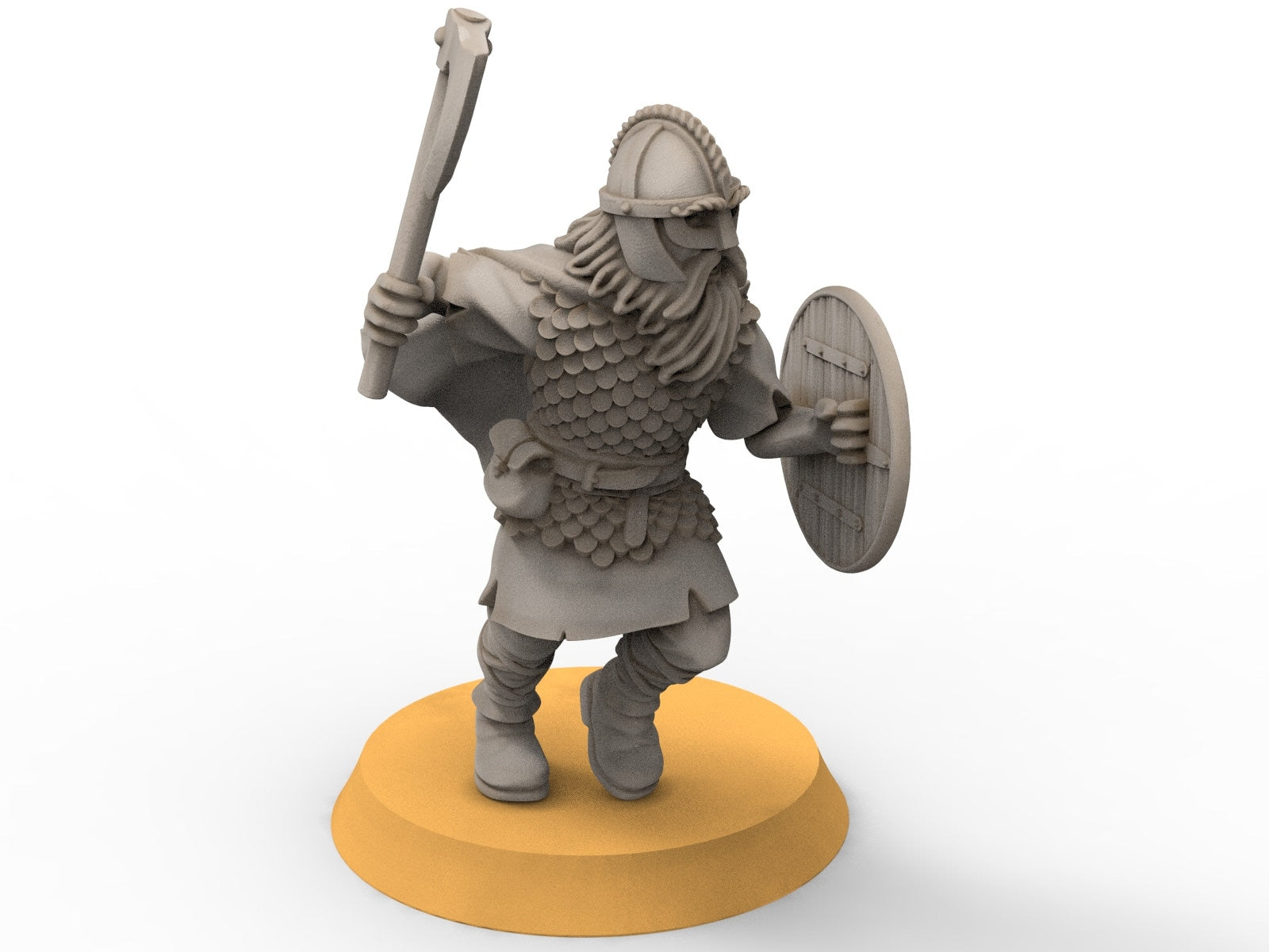 Wildmen - Wildmen heavy infantry with shields