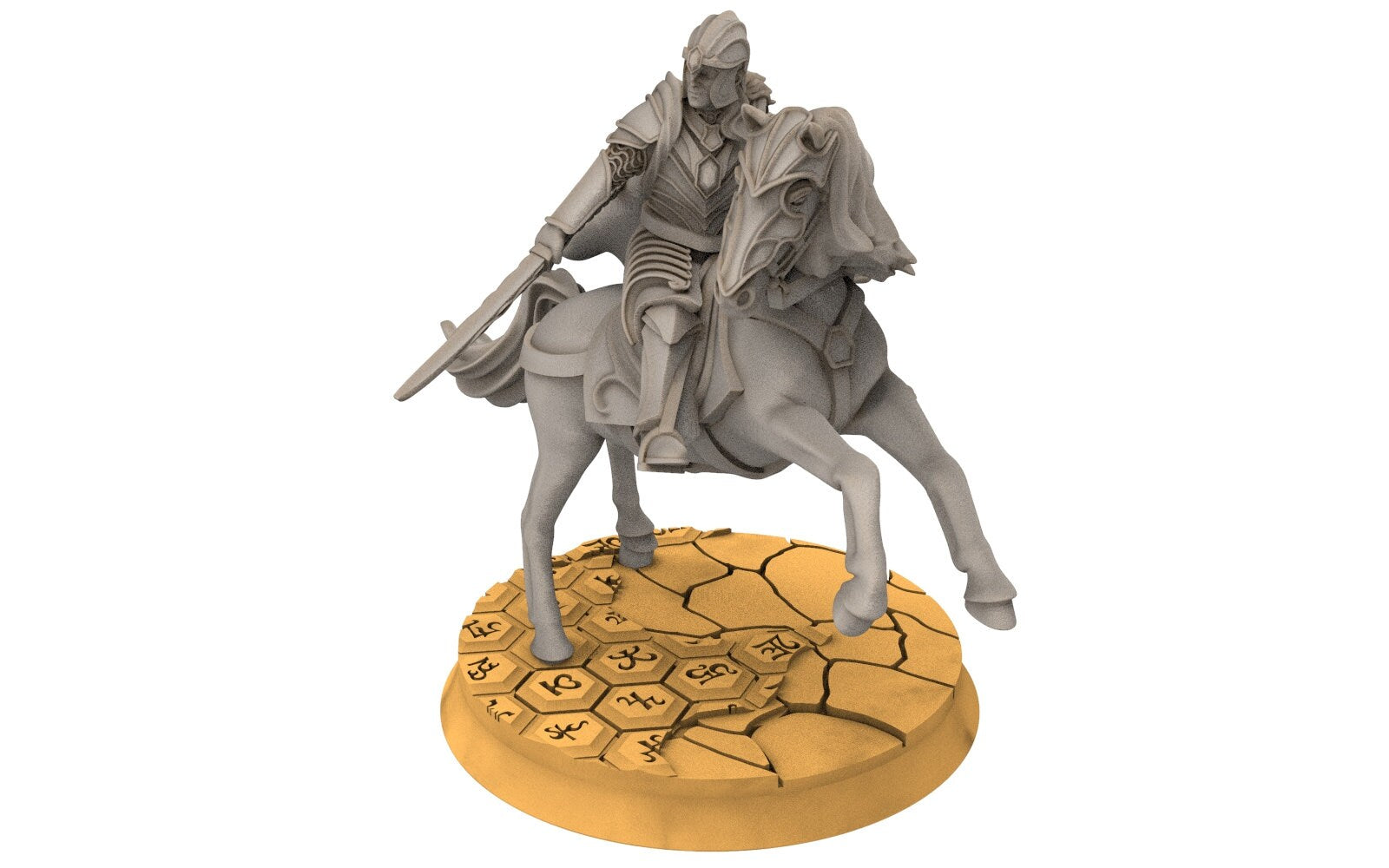 Rivandall - Glorfingel Demon's Slaughter, Last Hight elves from the West, Middle rings miniatures for wargame D&D, Lotr...