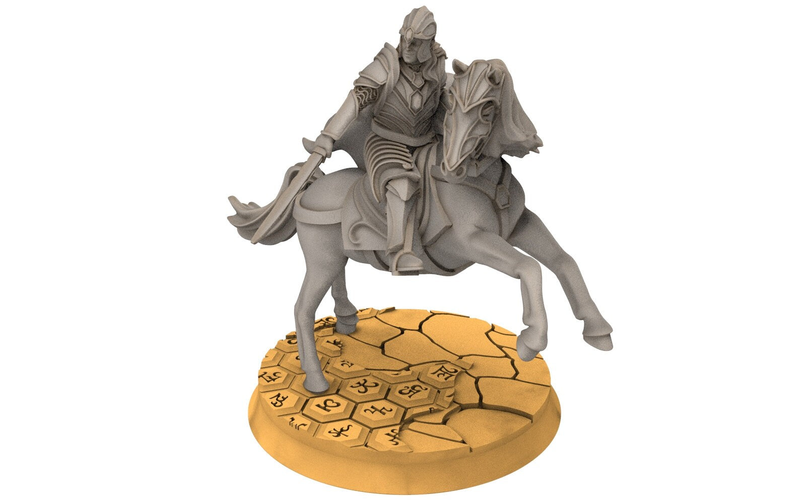 Rivandall - Glorfingel Demon's Slaughter, Last Hight elves from the West, Middle rings miniatures for wargame D&D, Lotr...