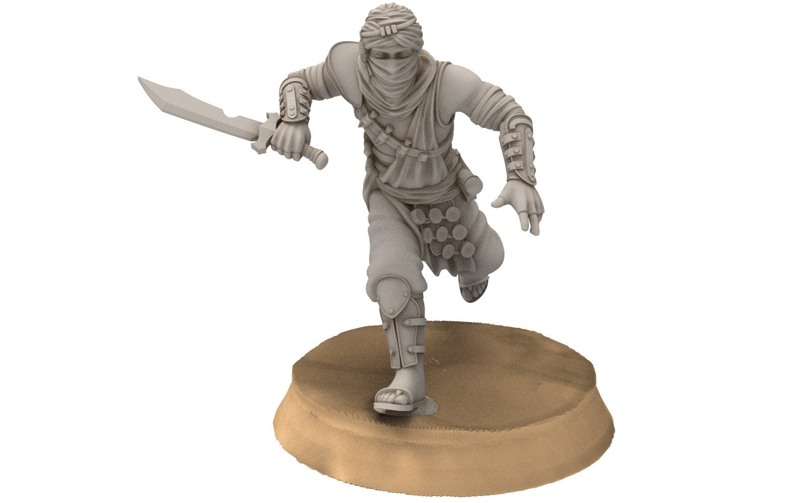 Harad - Desert warriors, Assassin Snake, Berber nomads, Harad Bedouin Arabs Sarazins Davales miniatures for wargame D&D, Lotr...