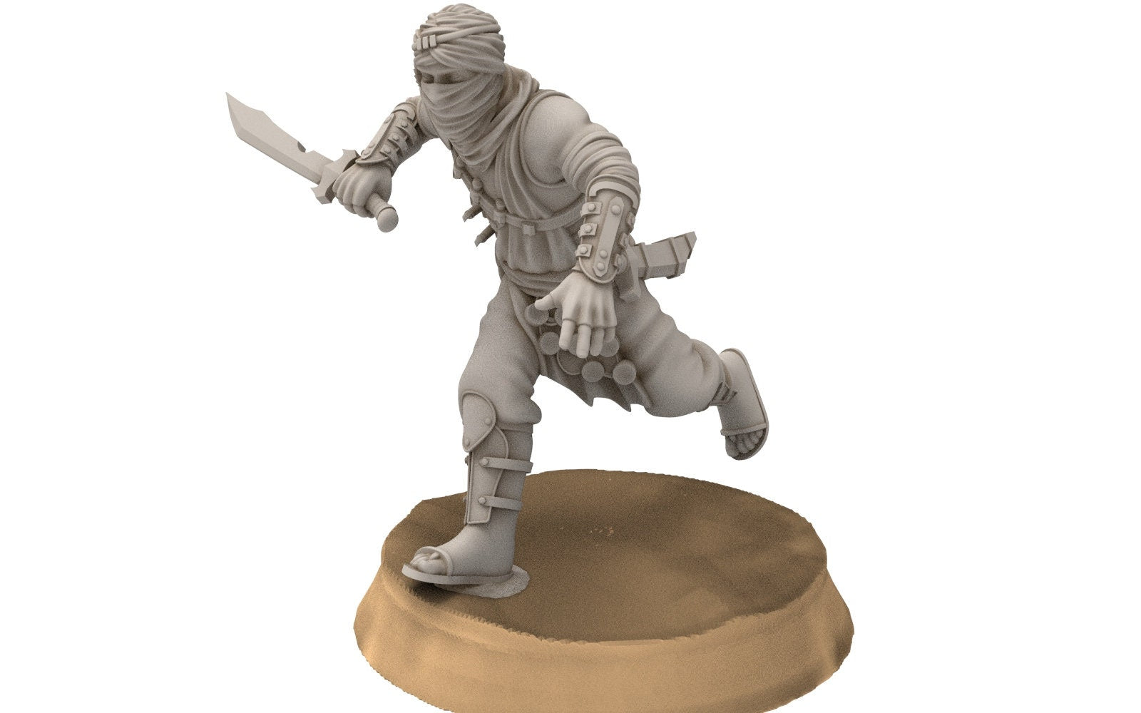 Harad - Desert warriors, Assassin Snake, Berber nomads, Harad Bedouin Arabs Sarazins Davales miniatures for wargame D&D, Lotr...