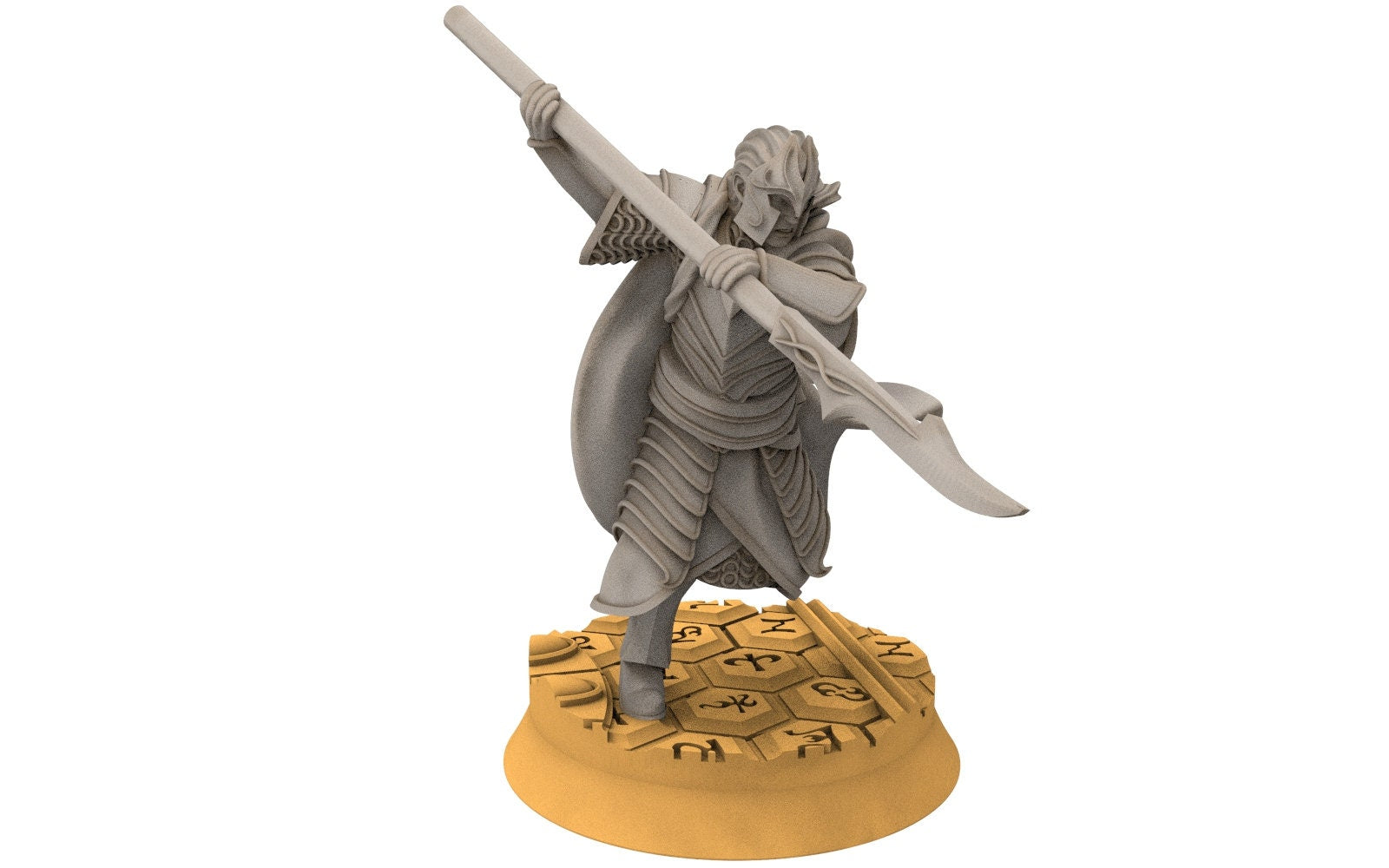 Rivandall - Bloody Elven King Guard, Last Hight elves from the West, Middle rings Davales miniatures pour wargame D&D, SDA...