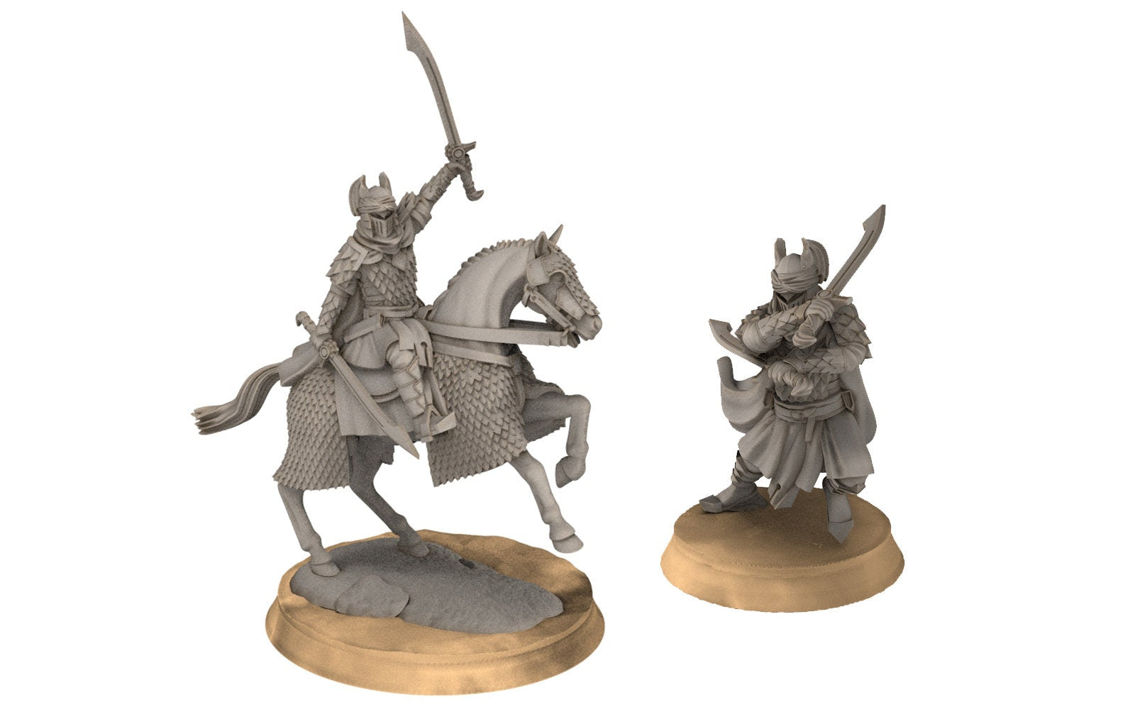 Easterling - Dragon Guards Eastern Warriors , fell dark lords humans, Kandahar, Khwarezm, oriental, Rhur, miniatures wargame D&D, Lotr...