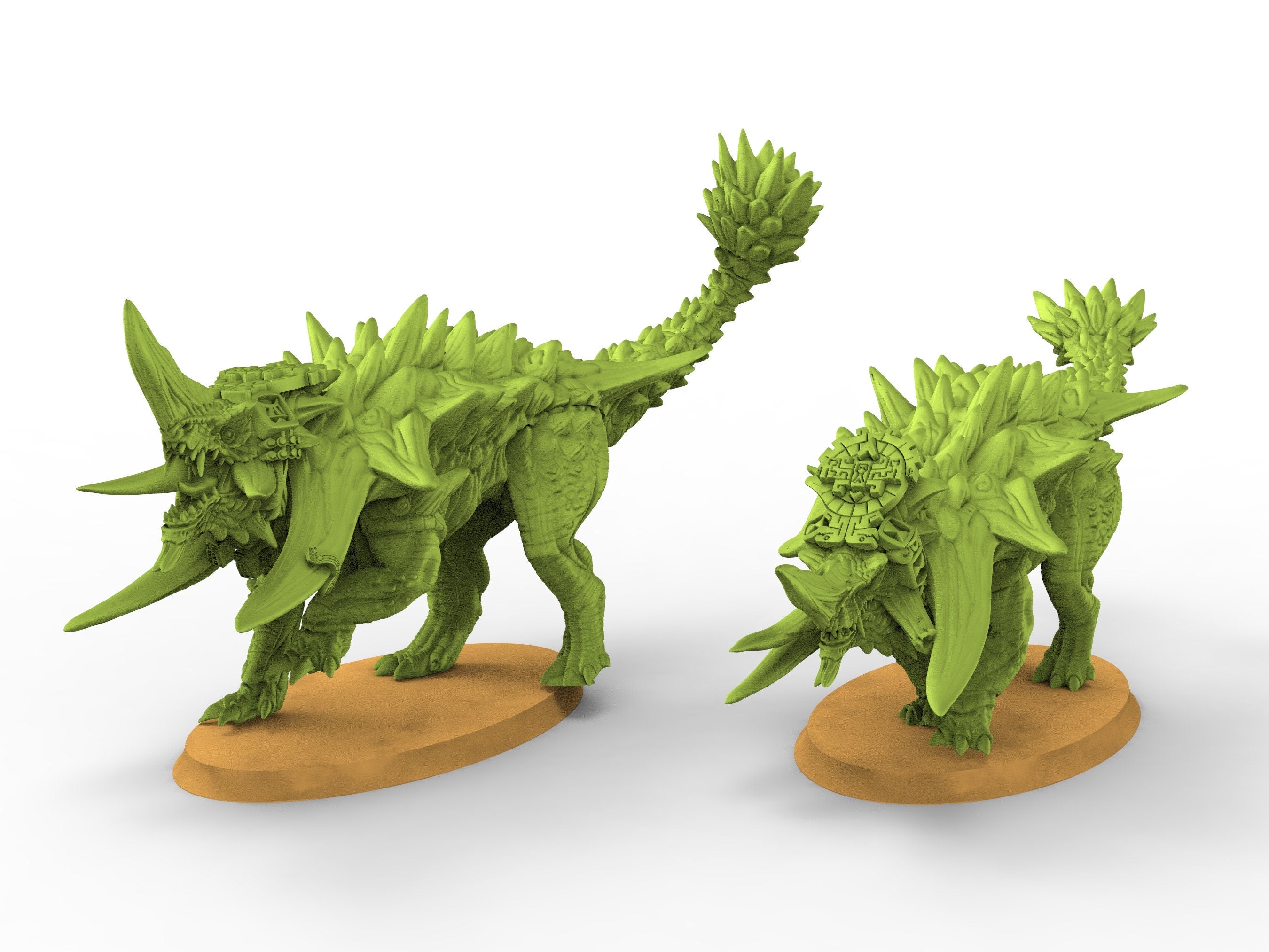 Lost temple - Ahuatli, lizardmen from the East usable for Oldhammer, battle, king of wars, 9th age