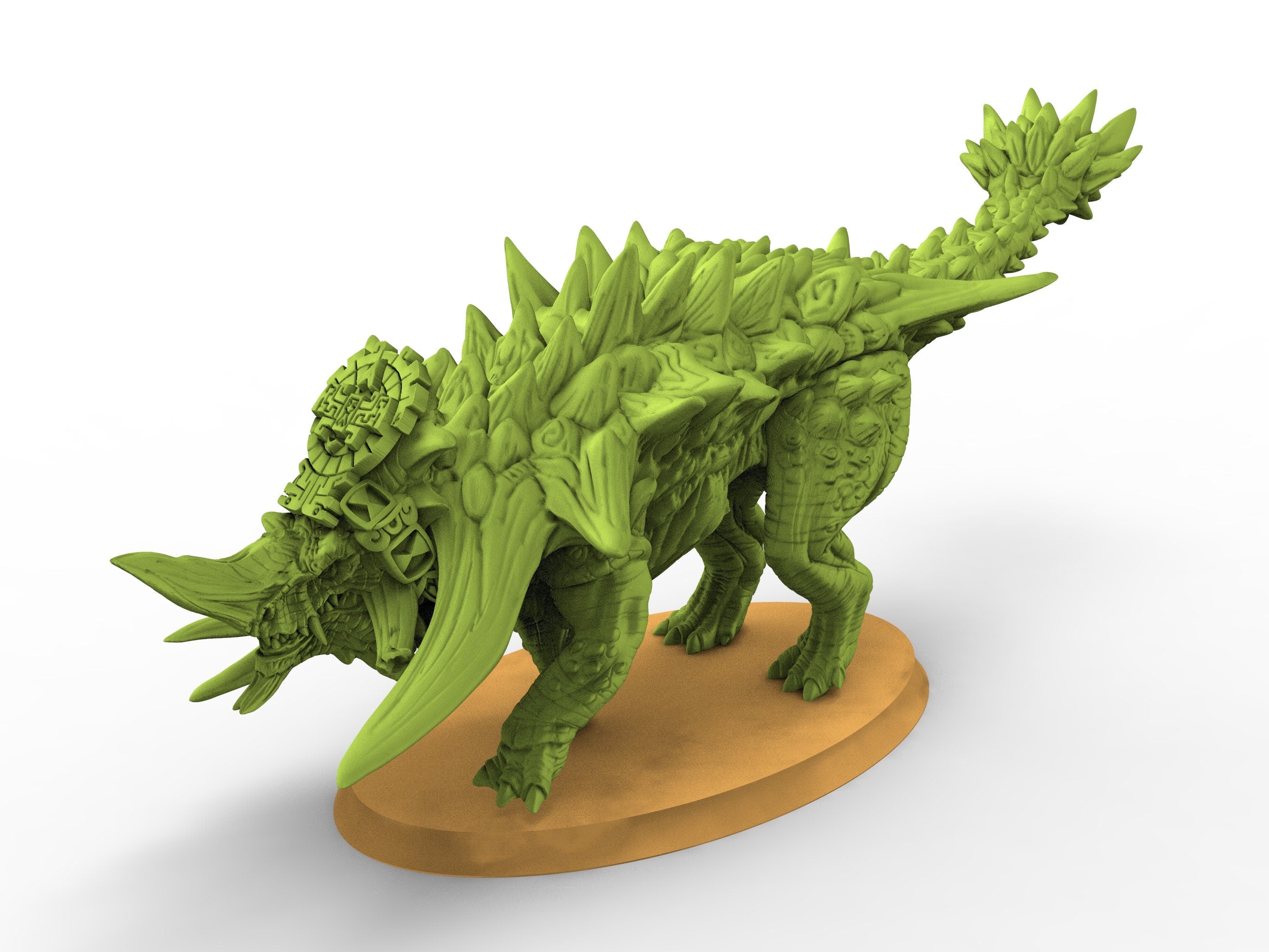 Lost temple - Ahuatli, lizardmen from the East usable for Oldhammer, battle, king of wars, 9th age