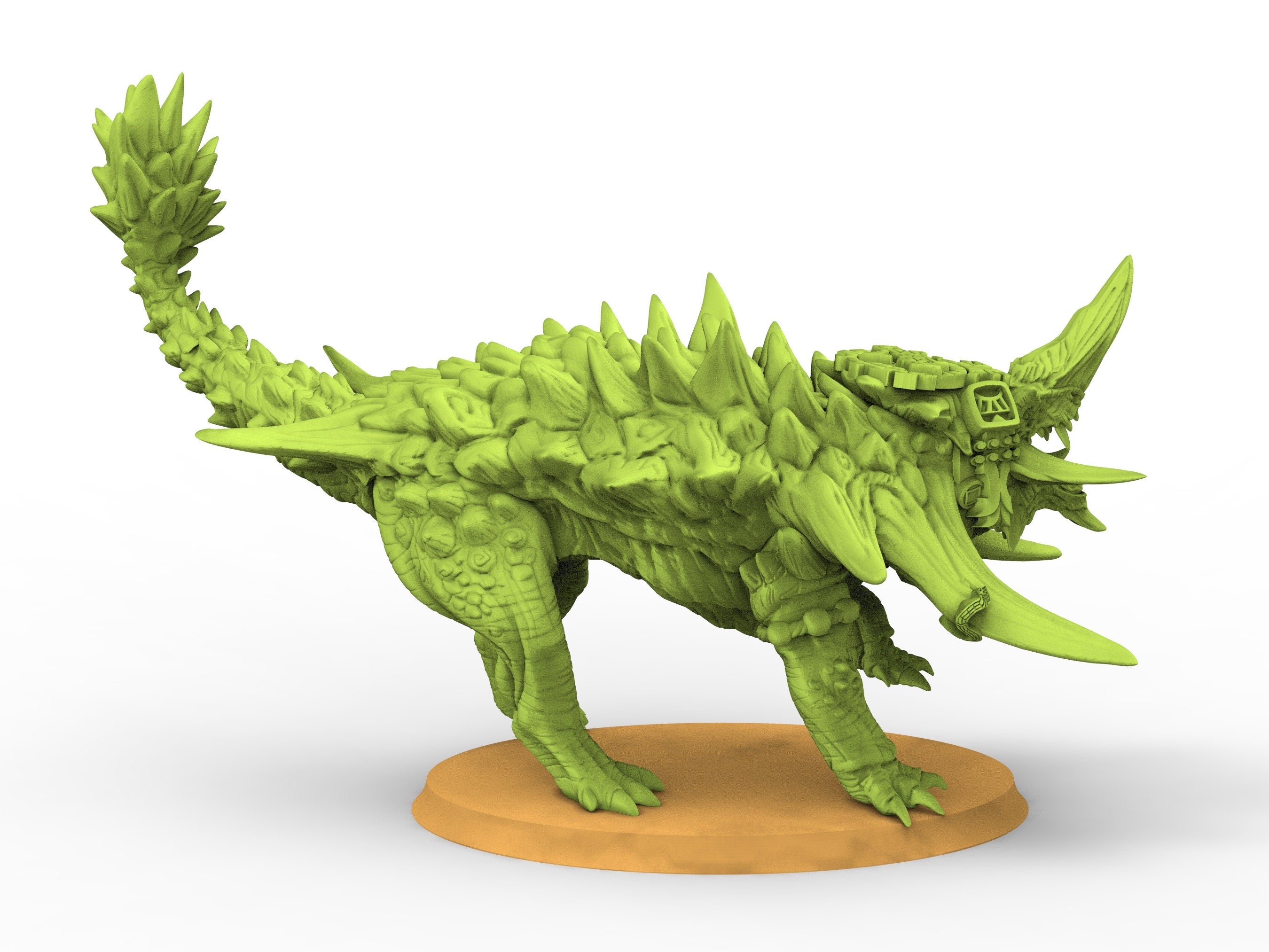 Lost temple - Ahuatli, lizardmen from the East usable for Oldhammer, battle, king of wars, 9th age