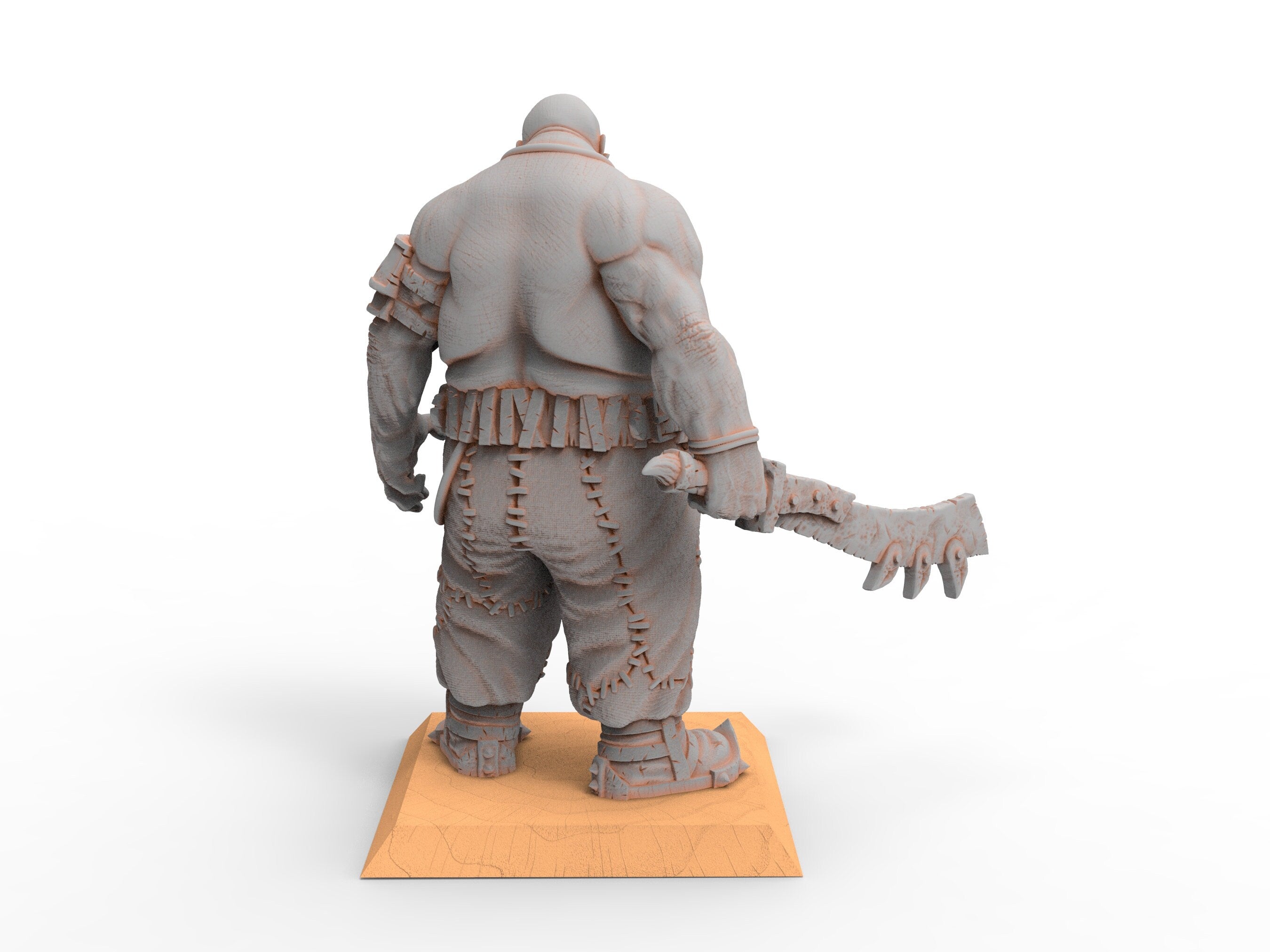 Imperial Fantasy - Ogre Mercenary, massive one-handed weapons