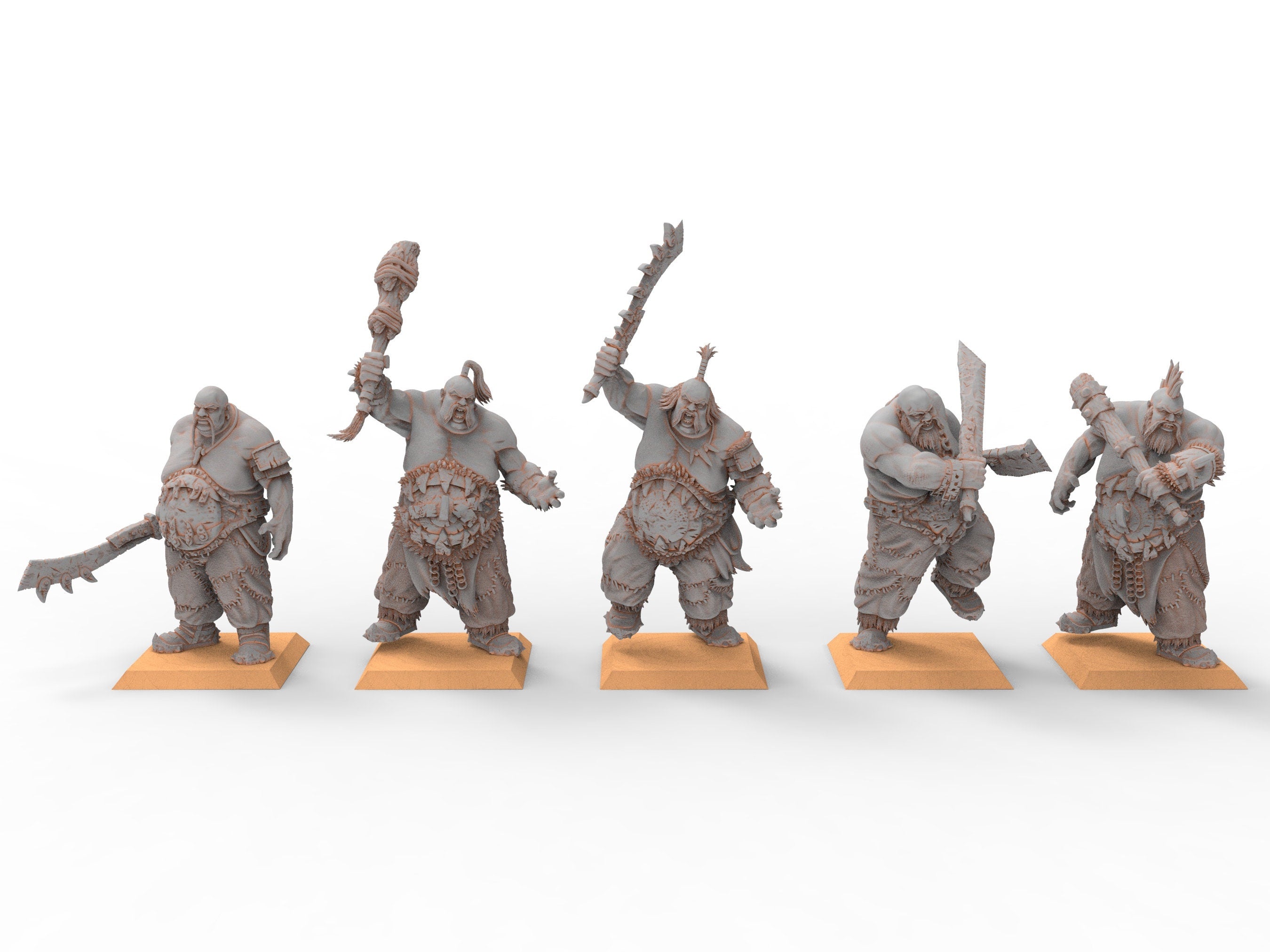 Imperial Fantasy - Ogre Mercenary, massive one-handed weapons