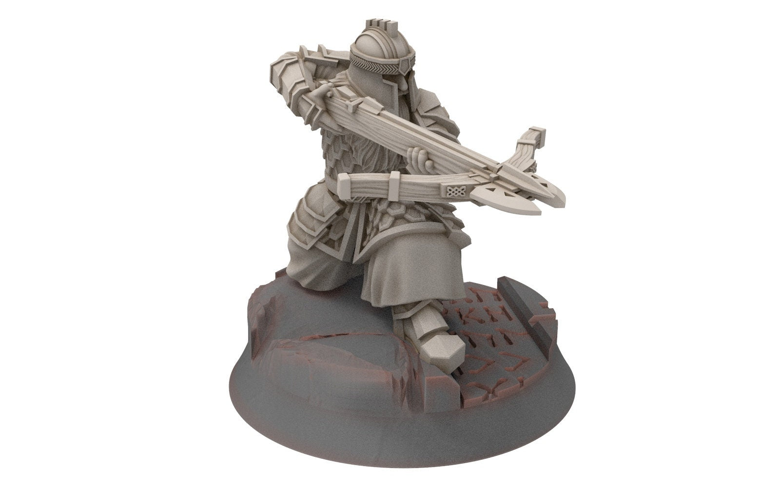 Dwarves - Silver Goat Dwarves with Crossbow, The Dwarfs of The Mountains, for Lotr, davale games miniatures