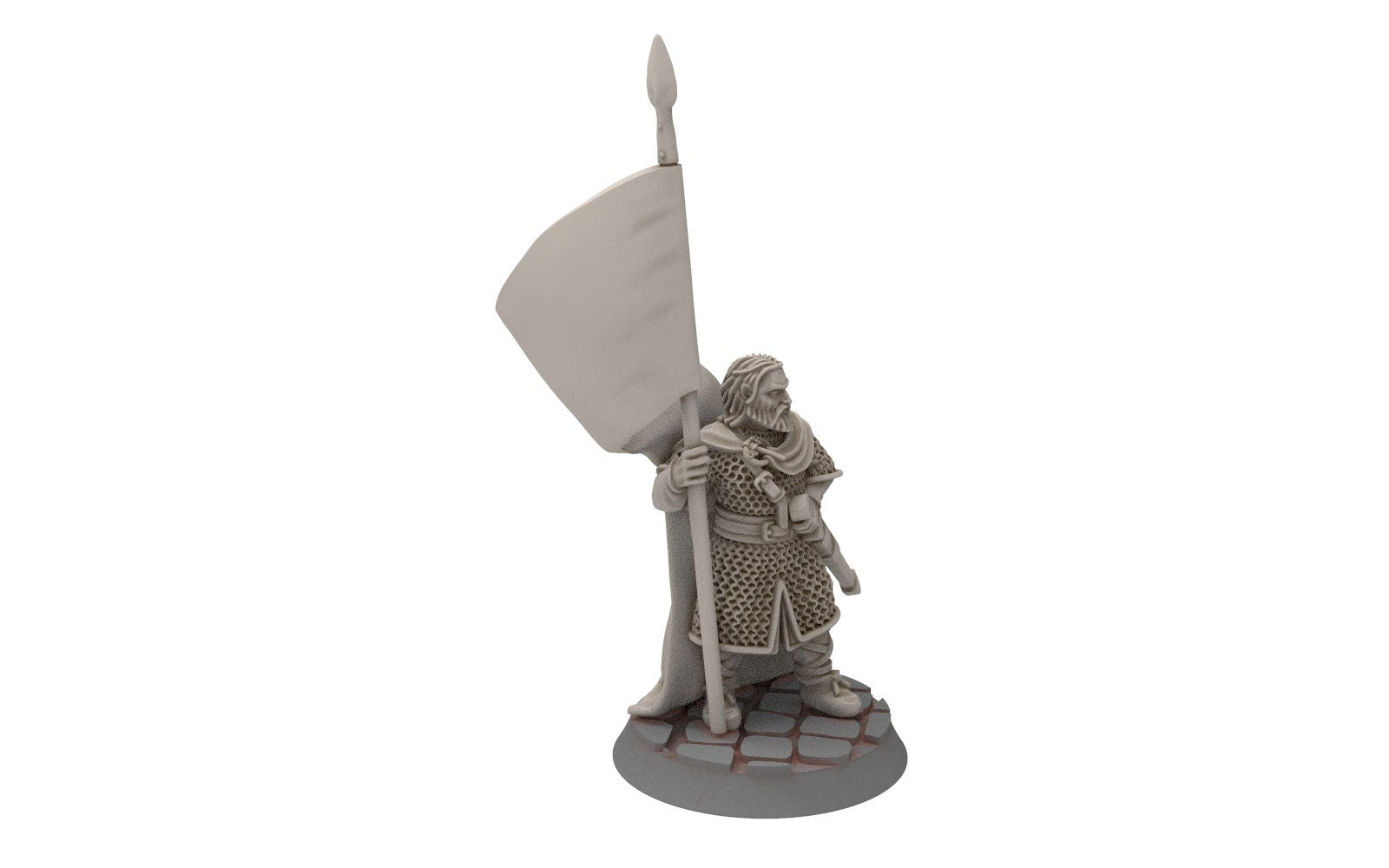 Rohan - Riders of Warhorses Banner King guards