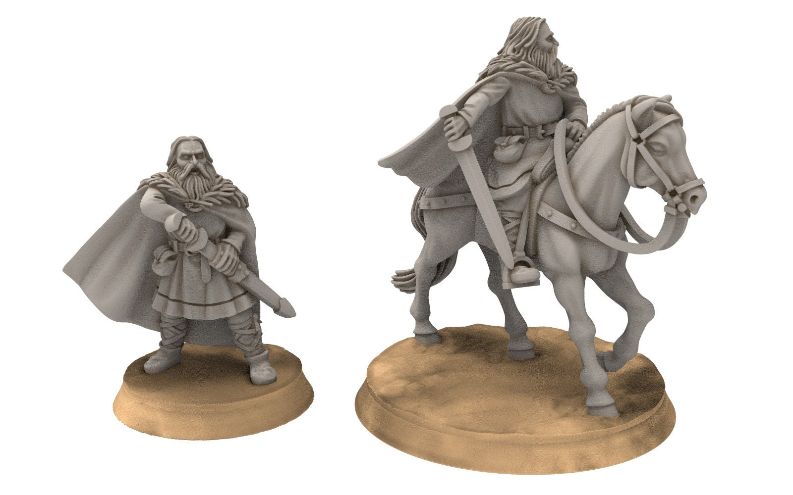 Rohan - Riders of Warhorses King Hrothgar unarmoured
