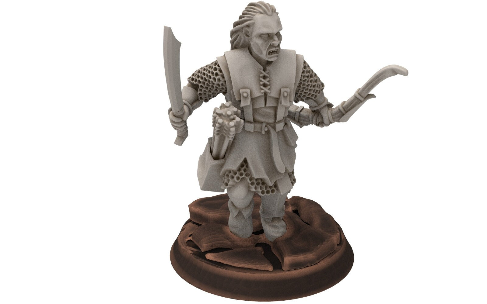 Orcs horde - Orc Armoured Scouts with Bows