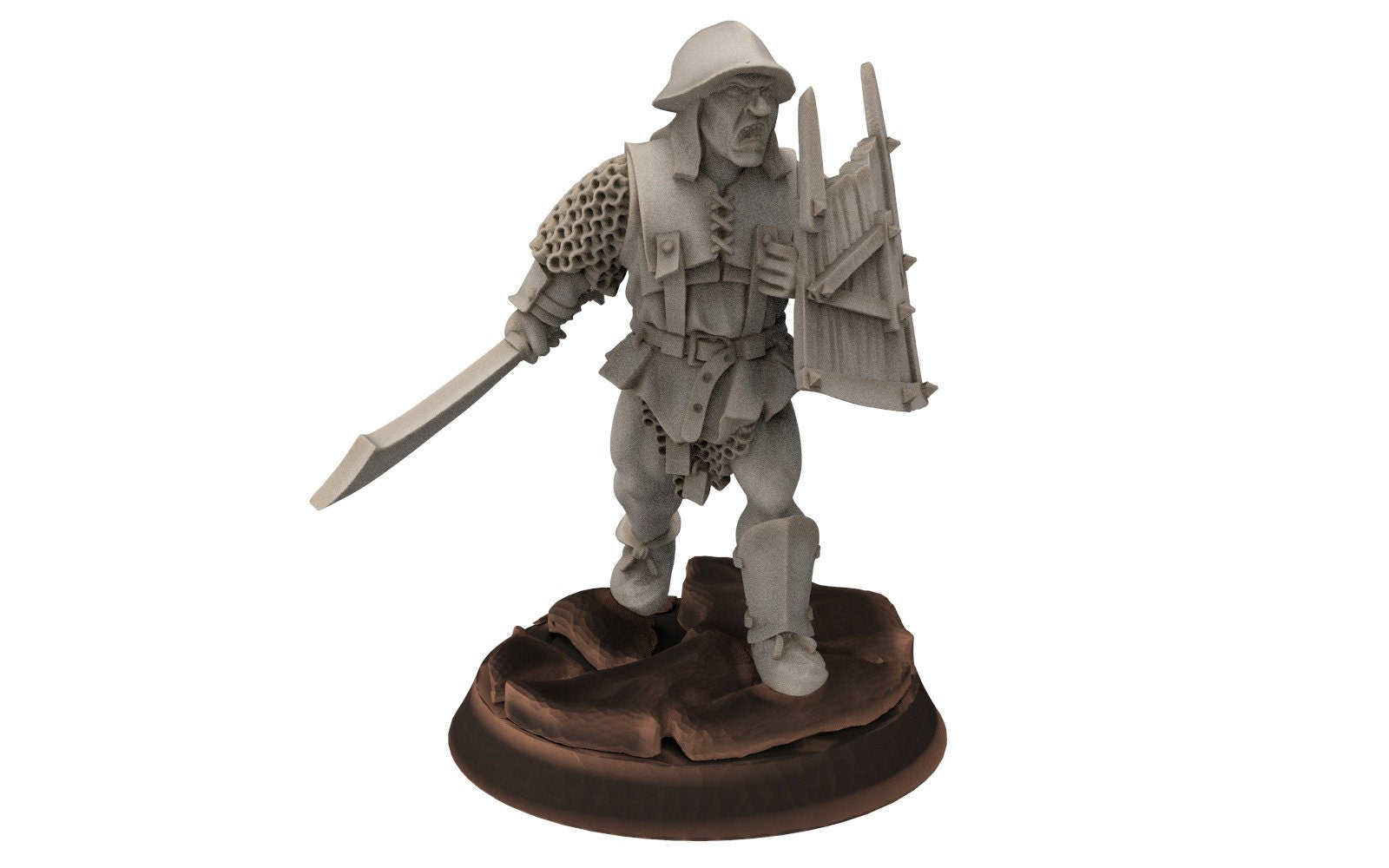 Orcs horde - Orc Armoured Scouts with Swords