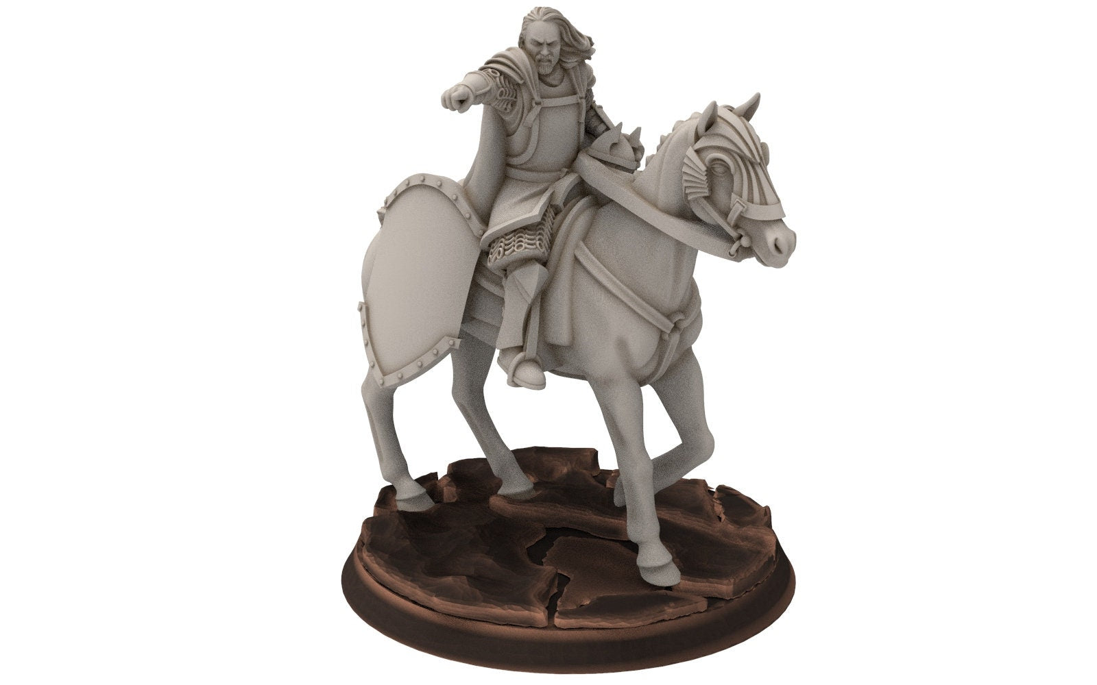 Gandor - Old Captain hight humans, minis for wargame D&D, SDA... Davale miniatures