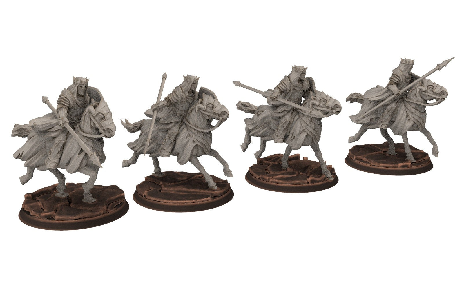 Harad - Ancient black warriors Cavalry, immortals fell dark humans
