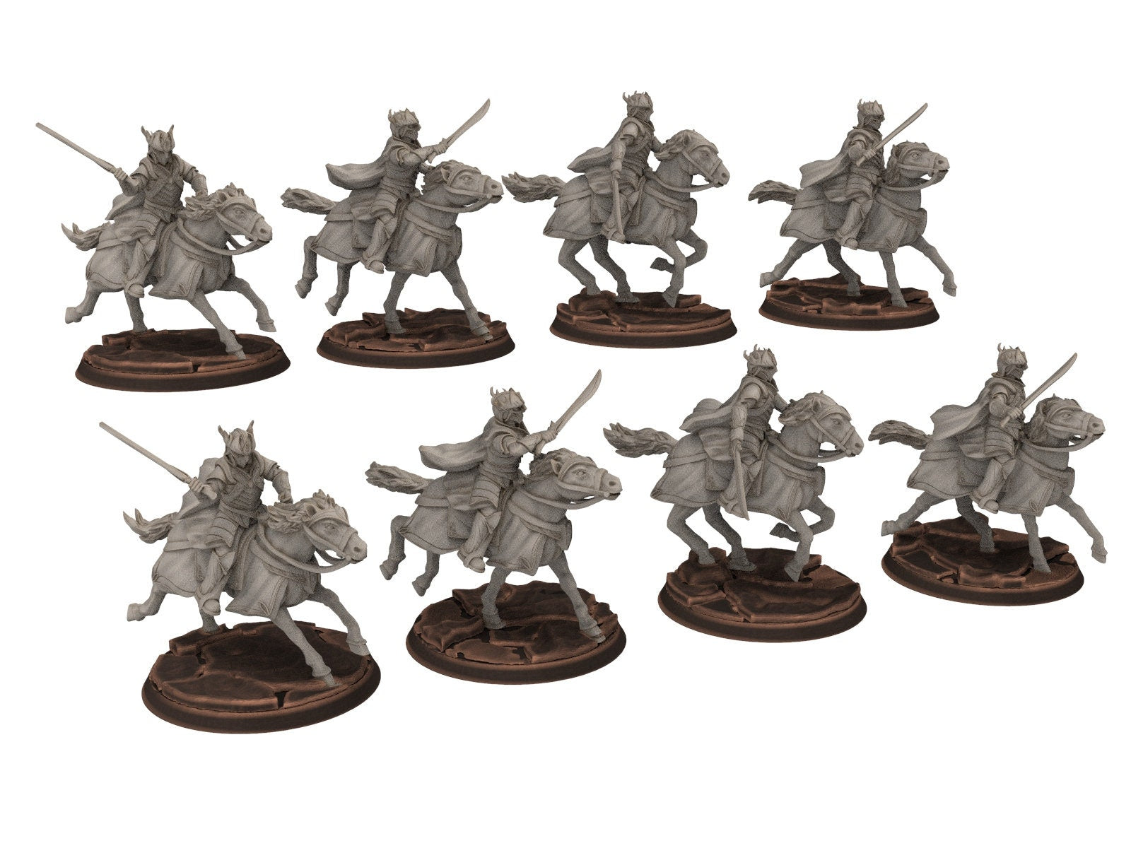 Darkwood - Armoured Wood elves Cavalry