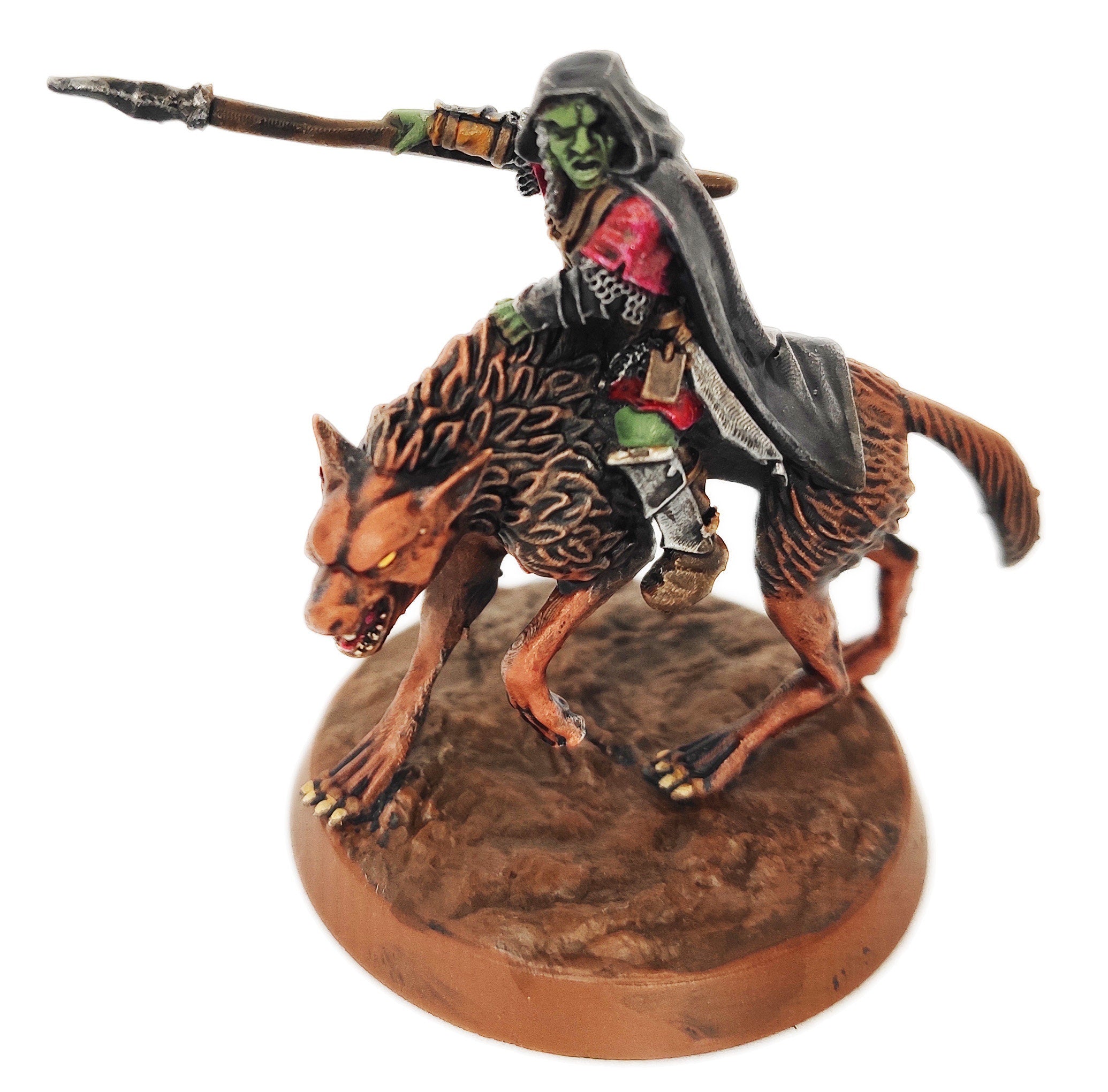 Orcs horde - Orc Shaman on wolf