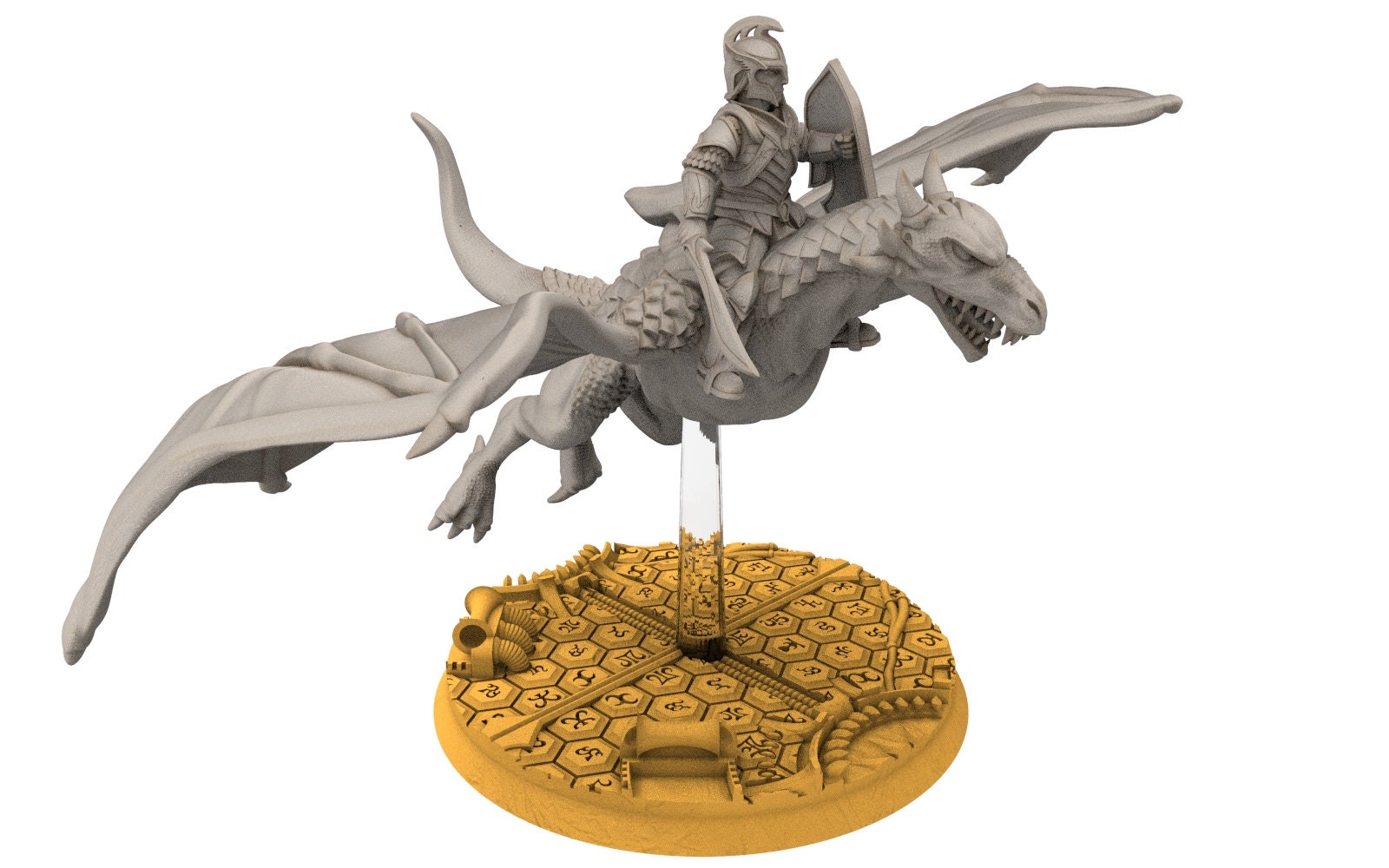 Rivandall - Wyvern riders with swords