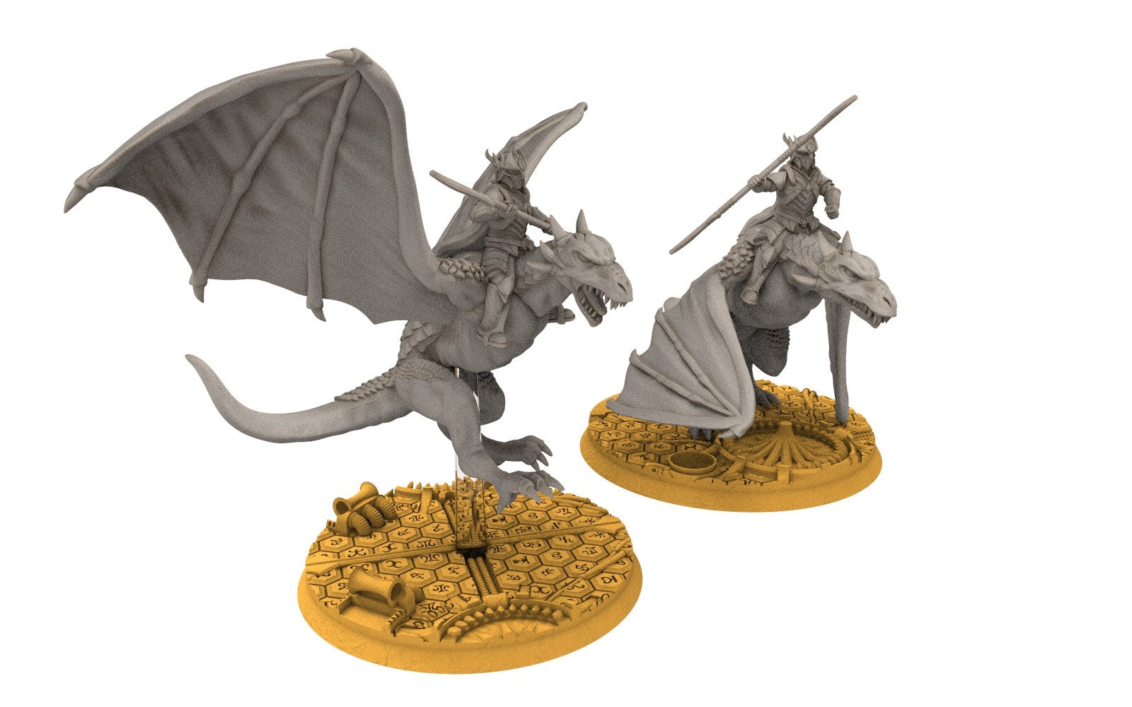 Darkwood - Elite Wyvern riders halberd