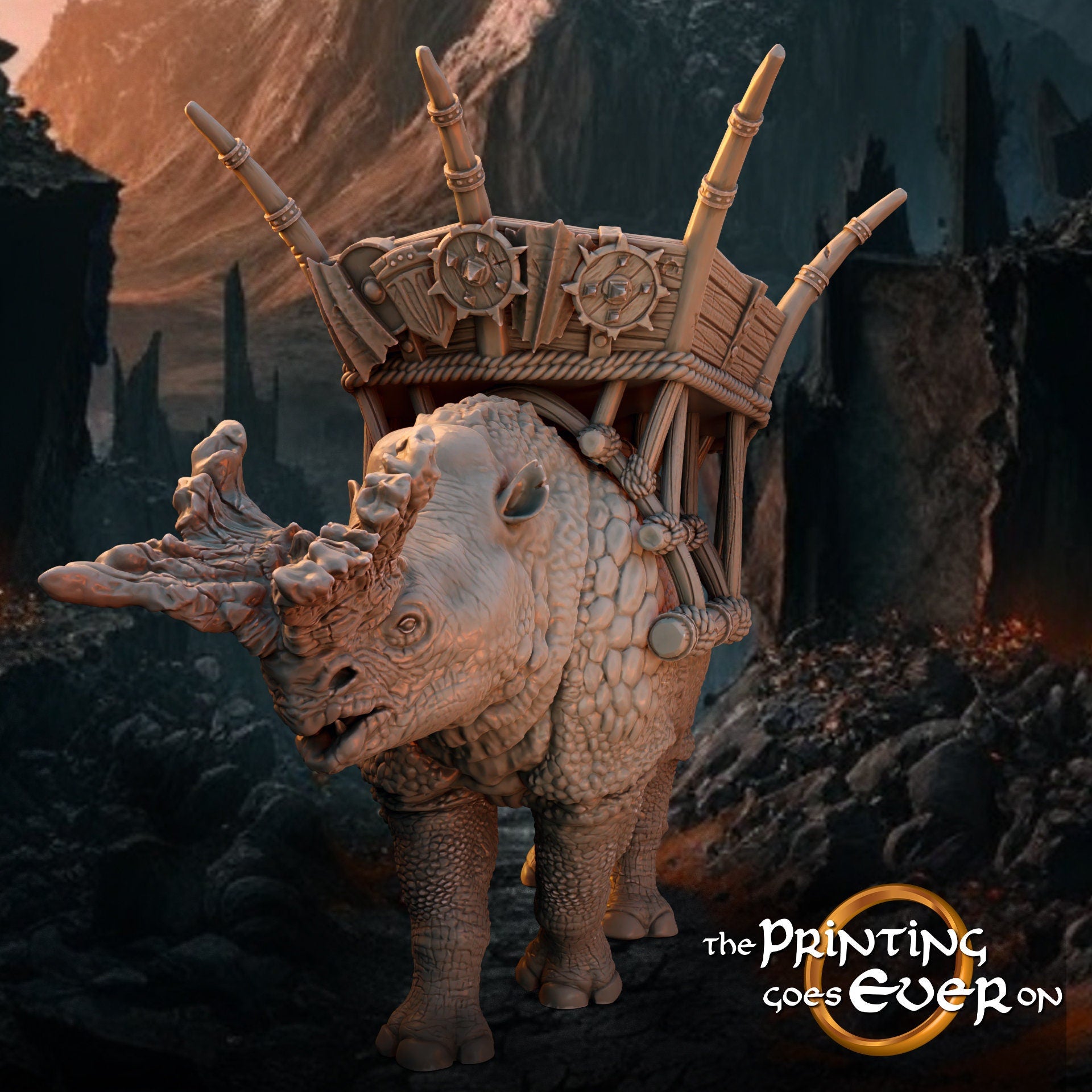 Orcs horde - Horned Beast - Warbeast