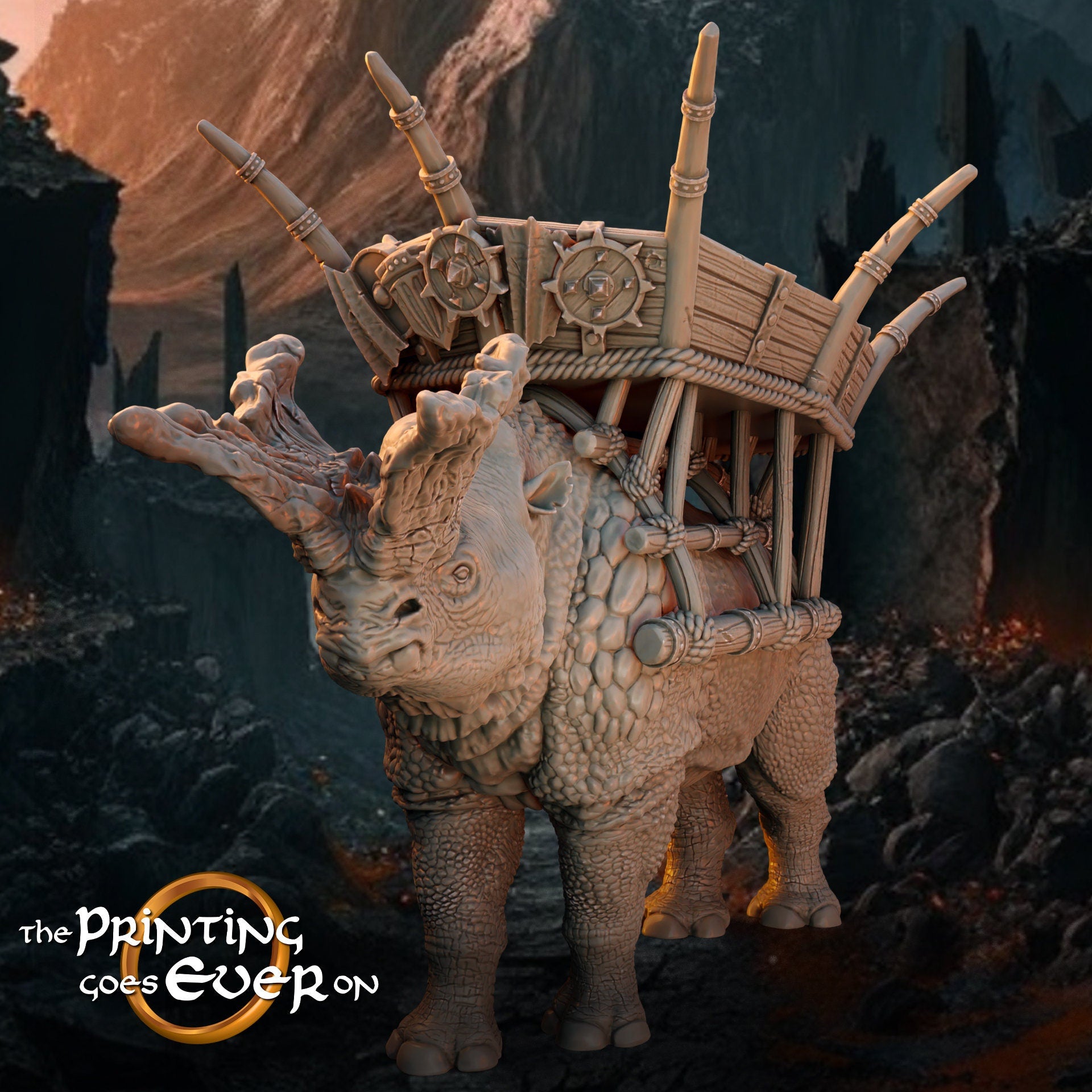 Orcs horde - Horned Beast - Warbeast