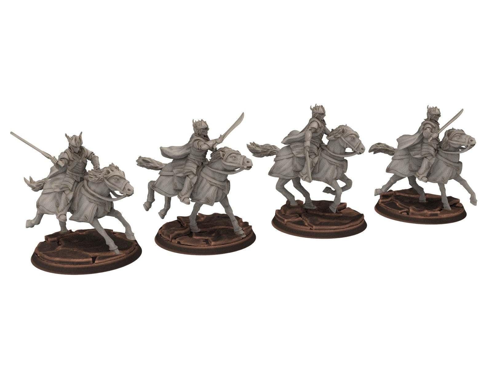 Darkwood - Armoured Wood elves Cavalry