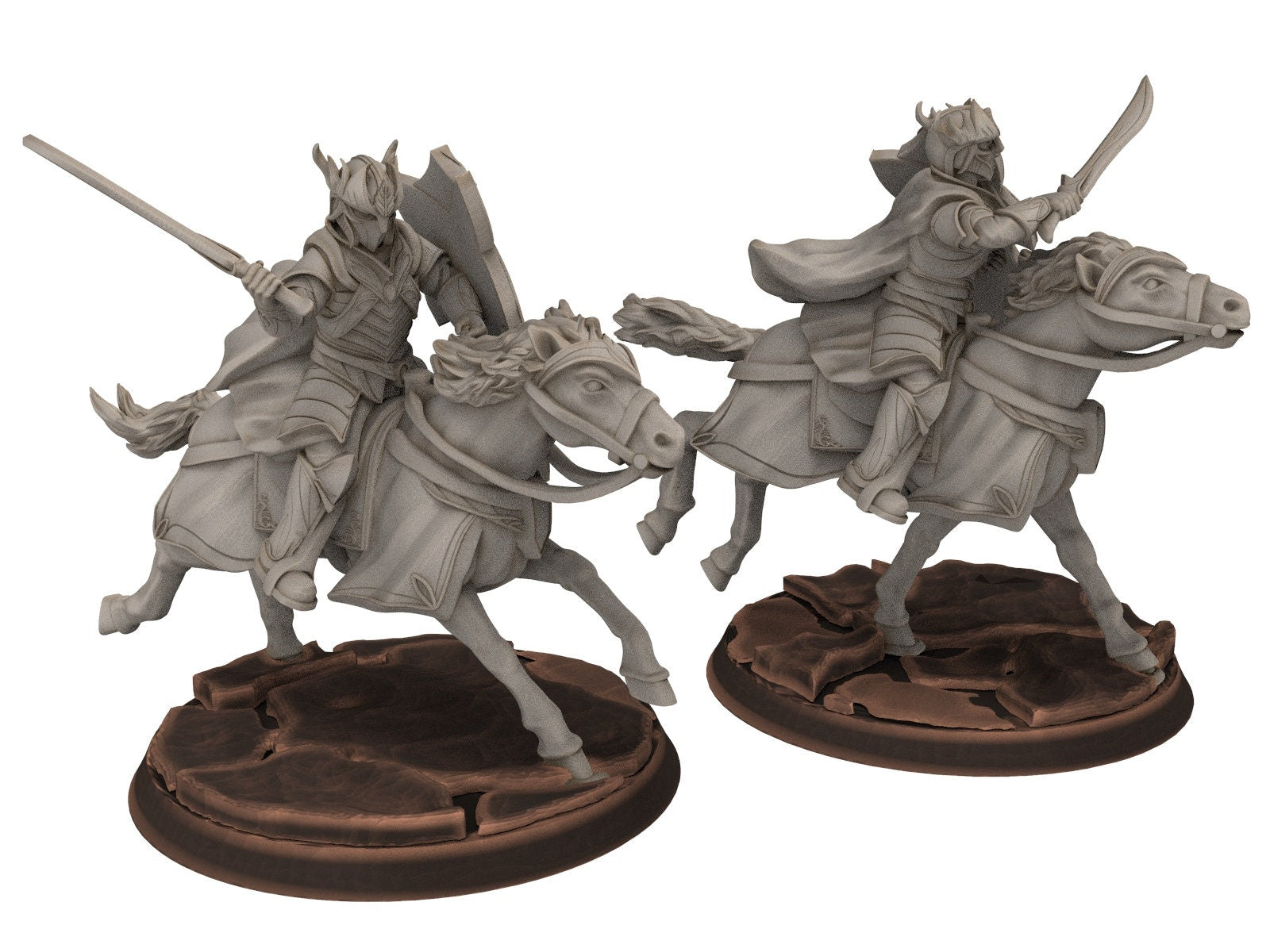Darkwood - Armoured Wood elves Cavalry