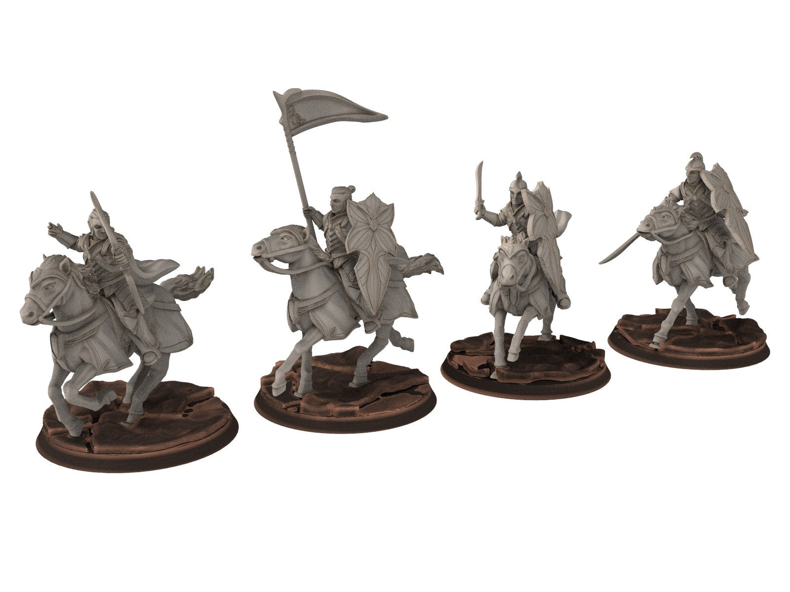 Darkwood - Armoured Wood elves Cavalry of Galad people