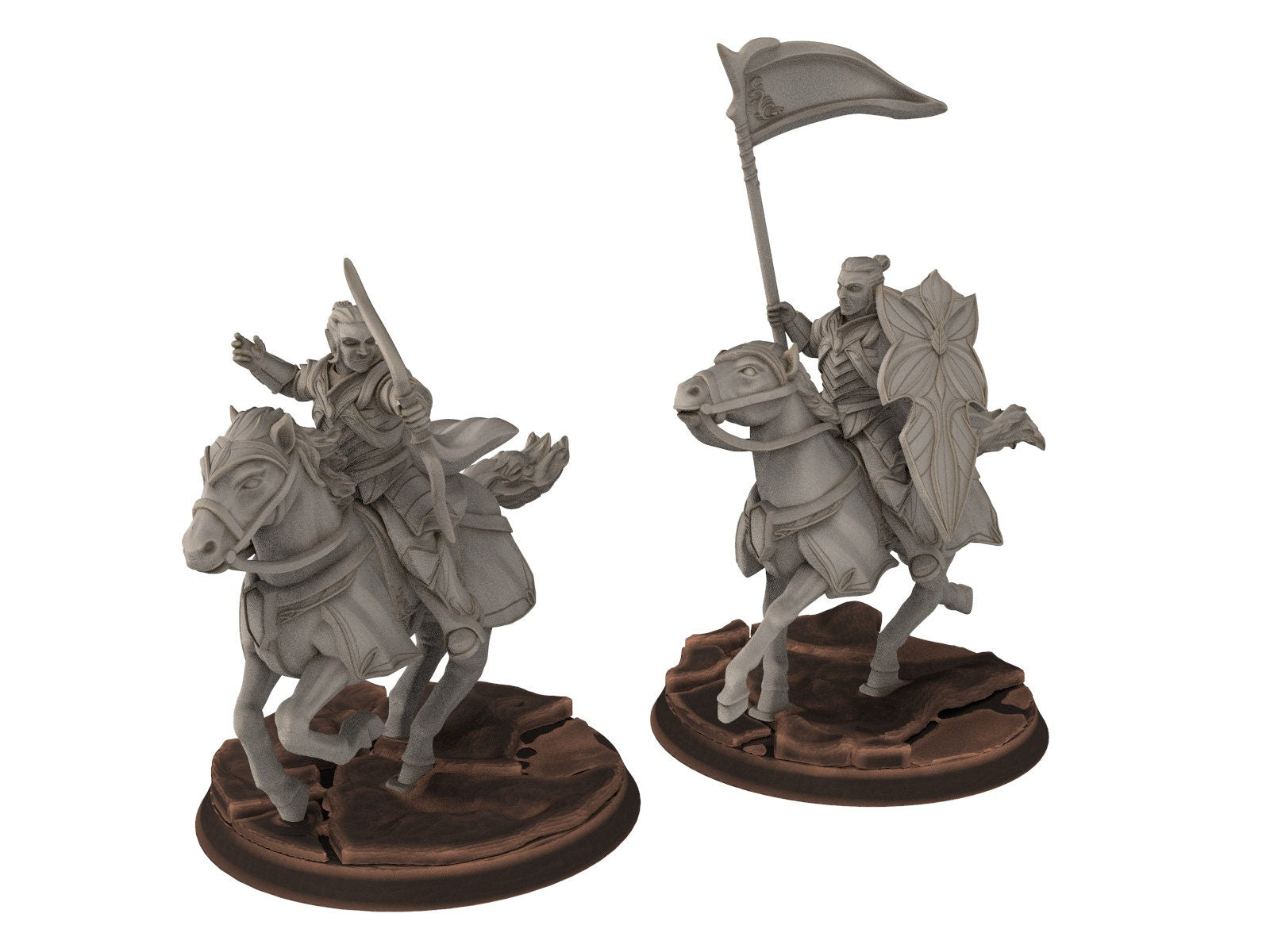 Darkwood - Armoured Wood elves Cavalry of Galad people
