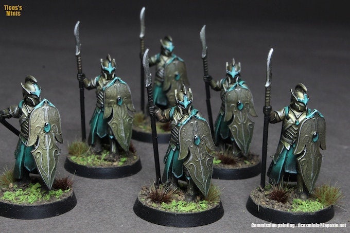 Rivandall - Shield wall Elf