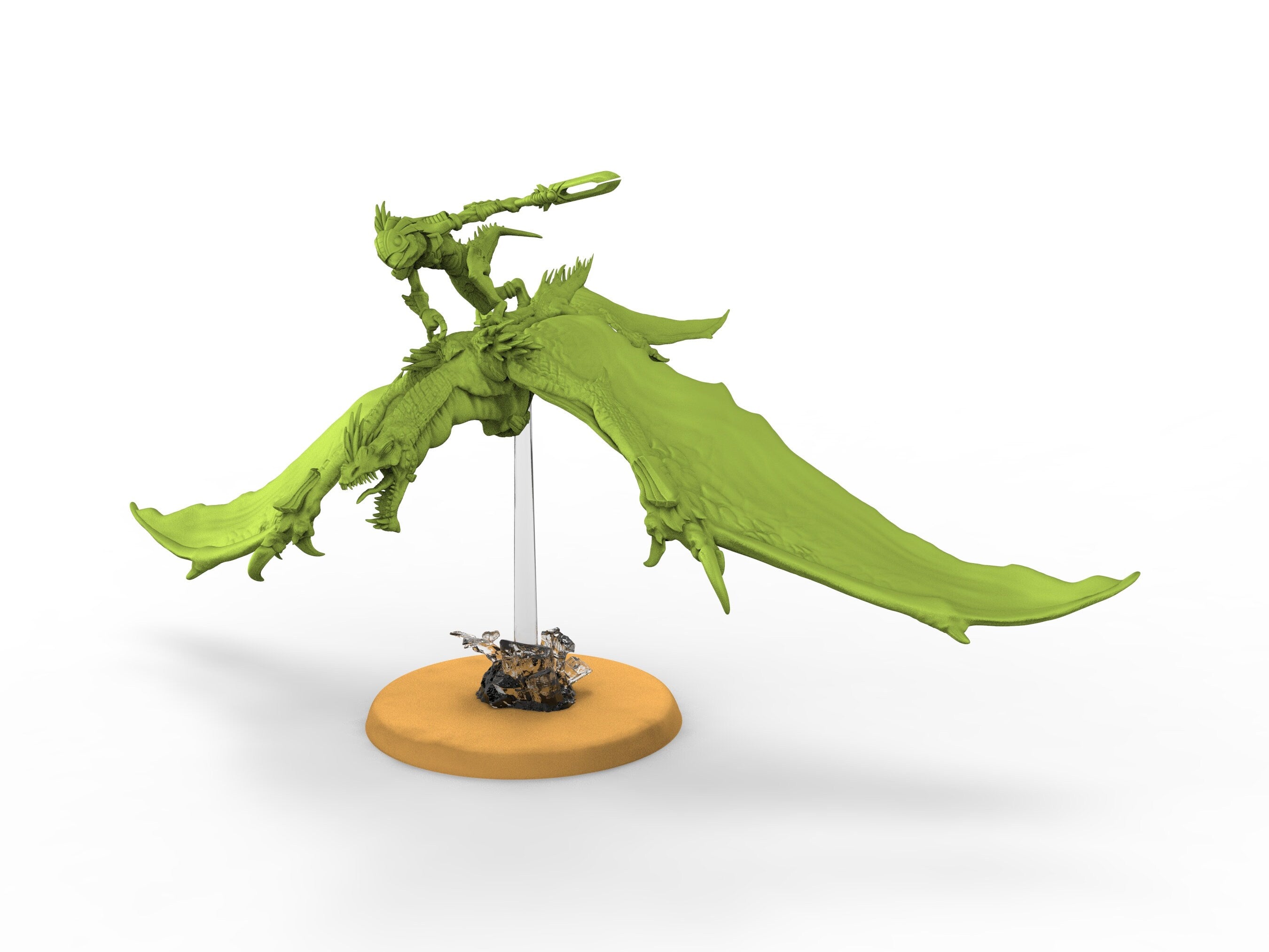 Lost temple - Seradon Spear Riders lizardmen usable for Oldhammer, battle, king of wars, 9th age