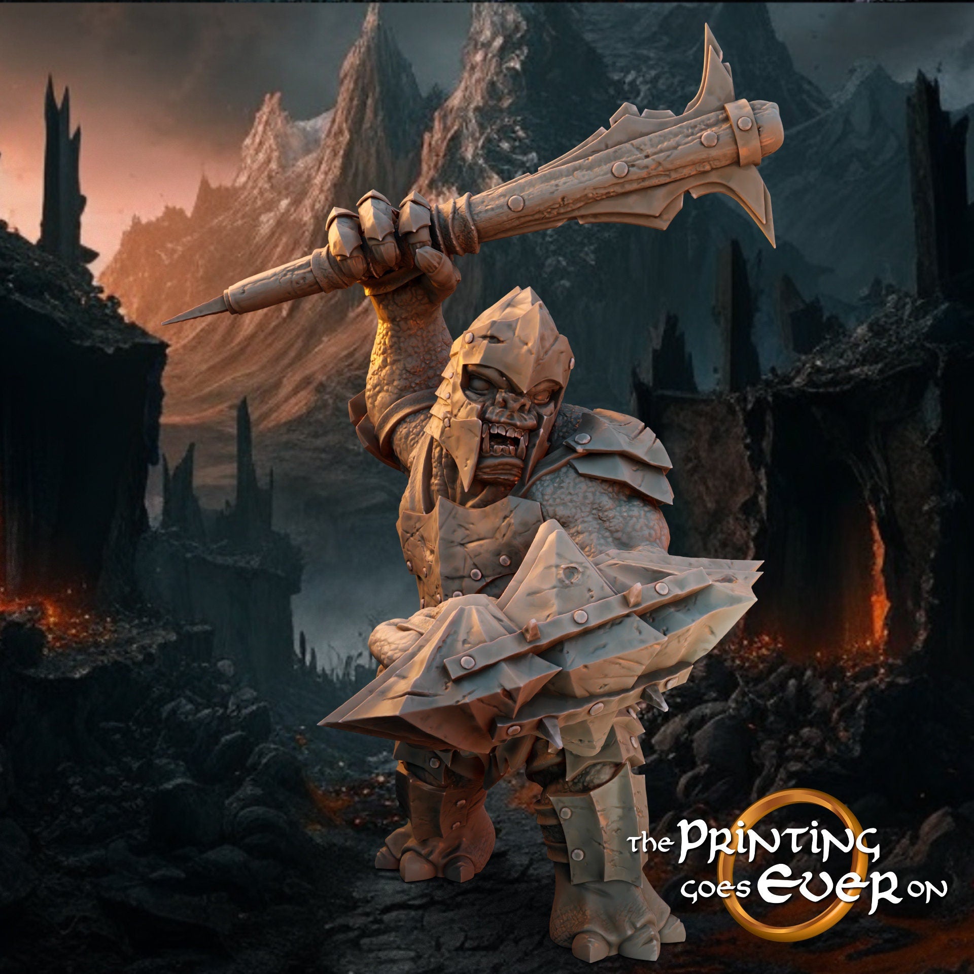 Orcs horde - War Troll