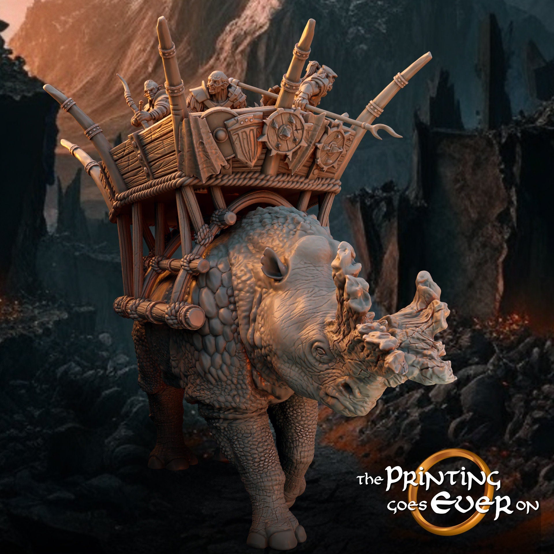 Orcs horde - Horned Beast - Warbeast