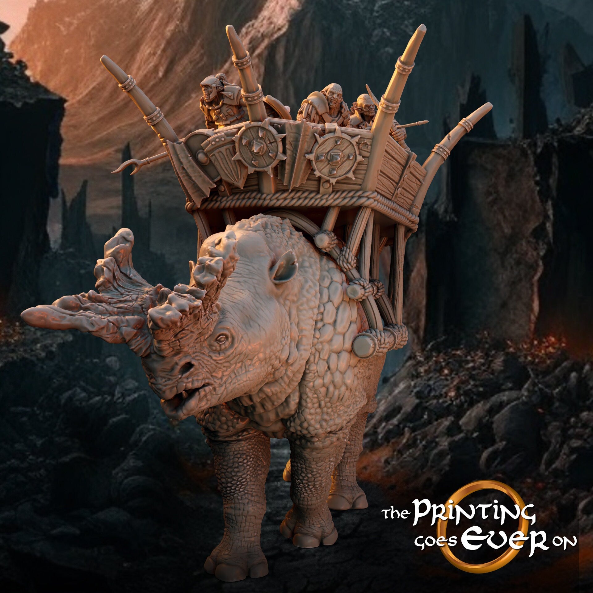 Orcs horde - Horned Beast - Warbeast