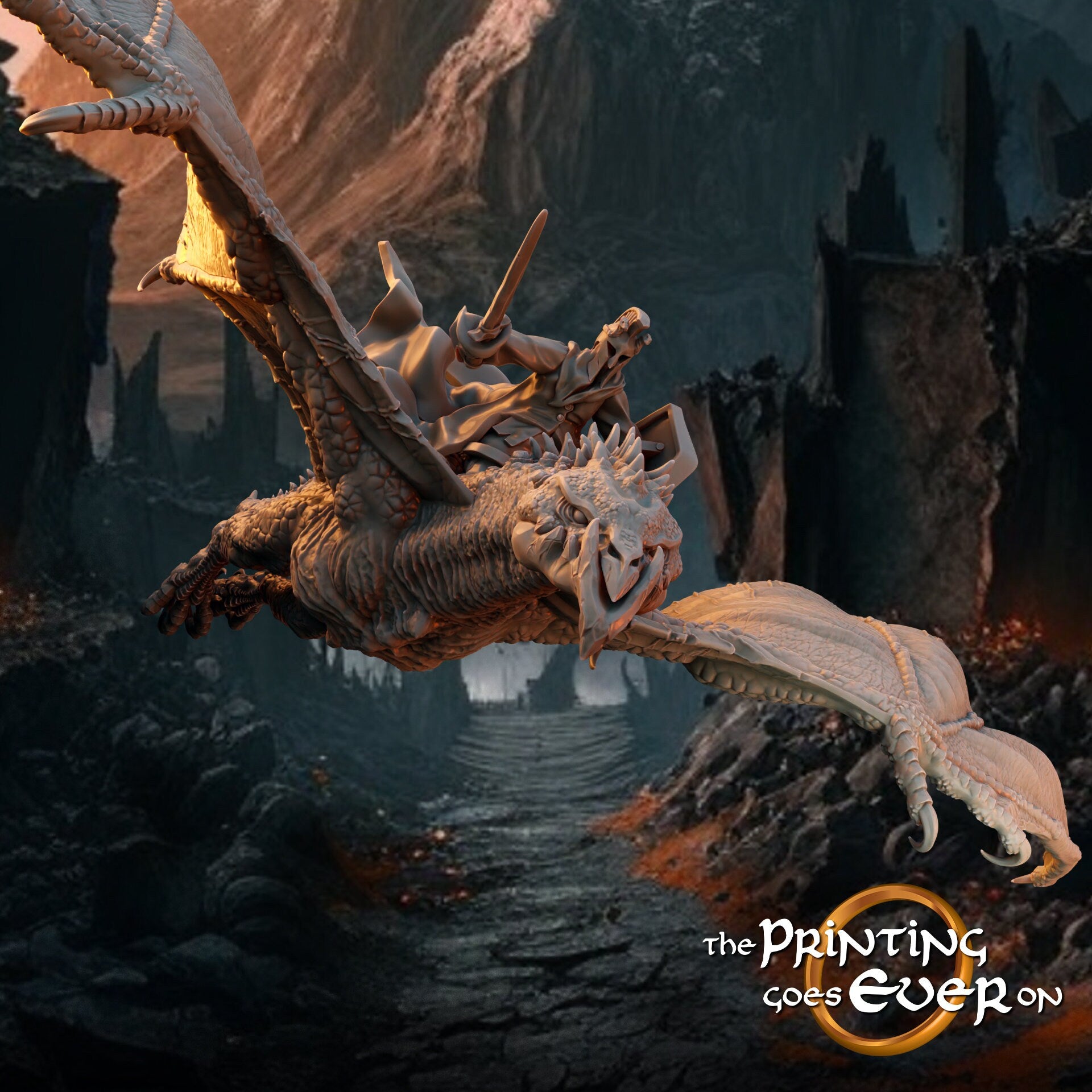 Orcs horde - Dark Myrmidon on Wraithbeast