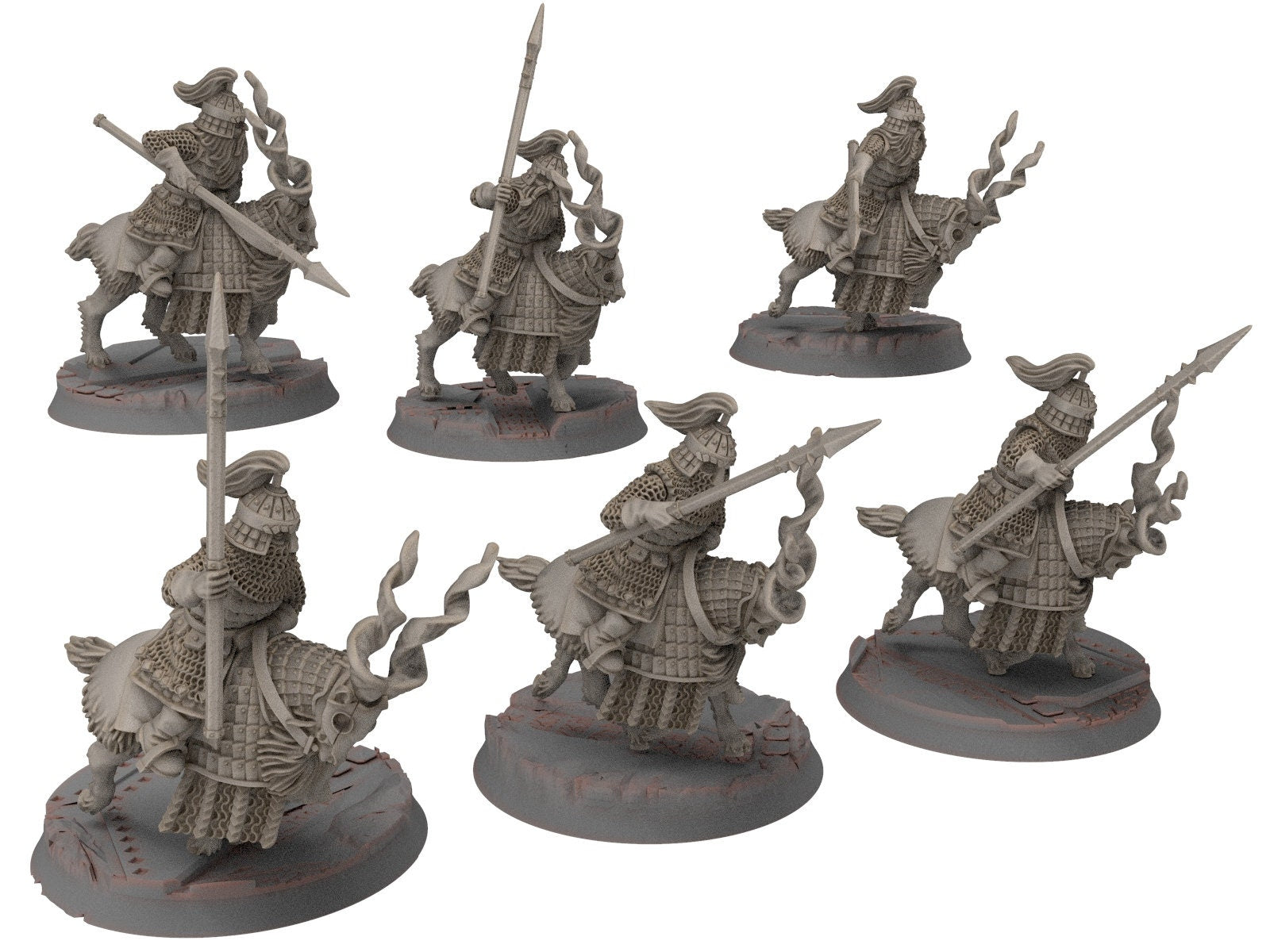 Dwarves - Mountain Goat Cataphracts Banner Bearer