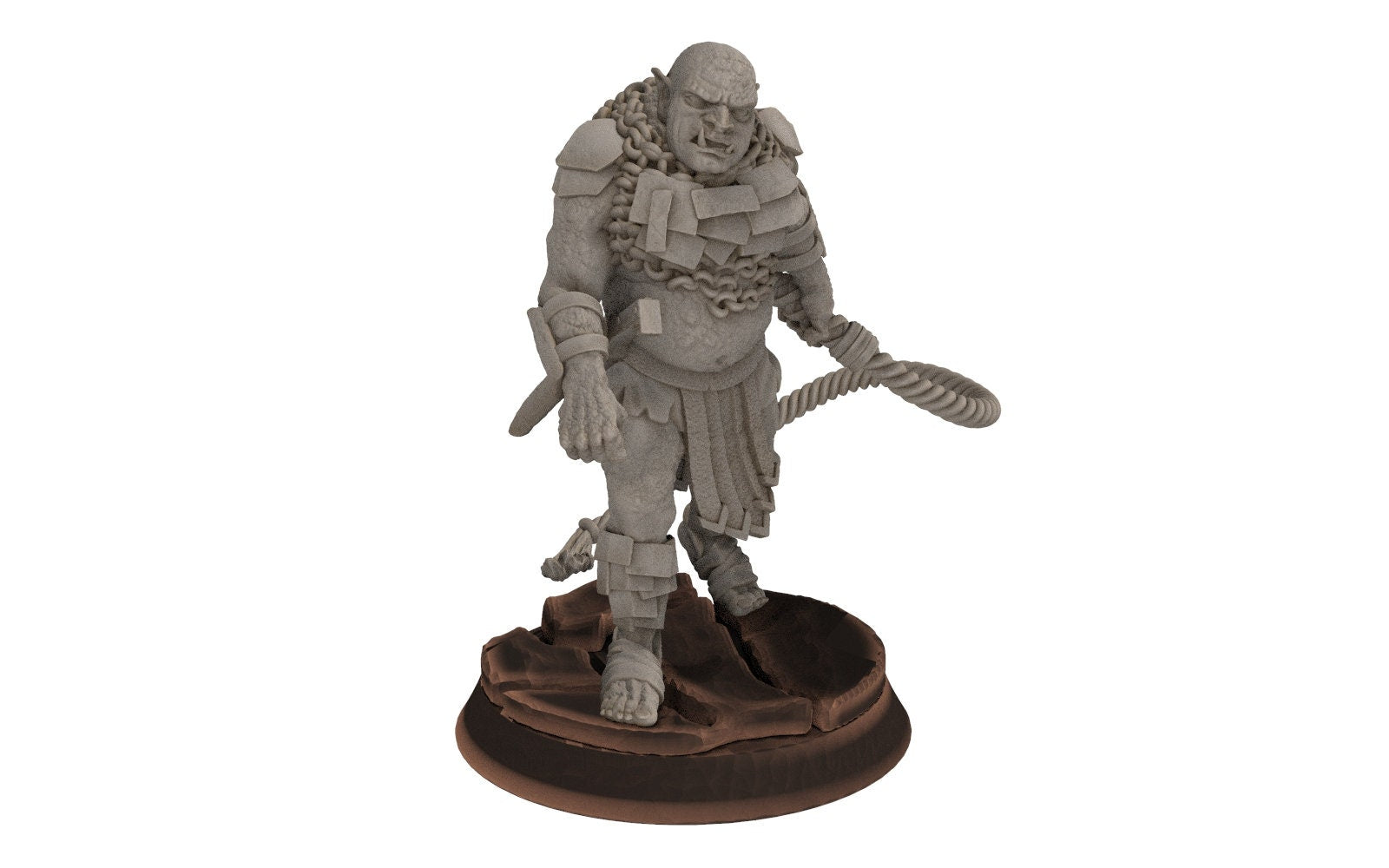 Taskmaster Ring Orc horde - Orc Taskmaster, Orc warriors warband, Middle rings miniatu