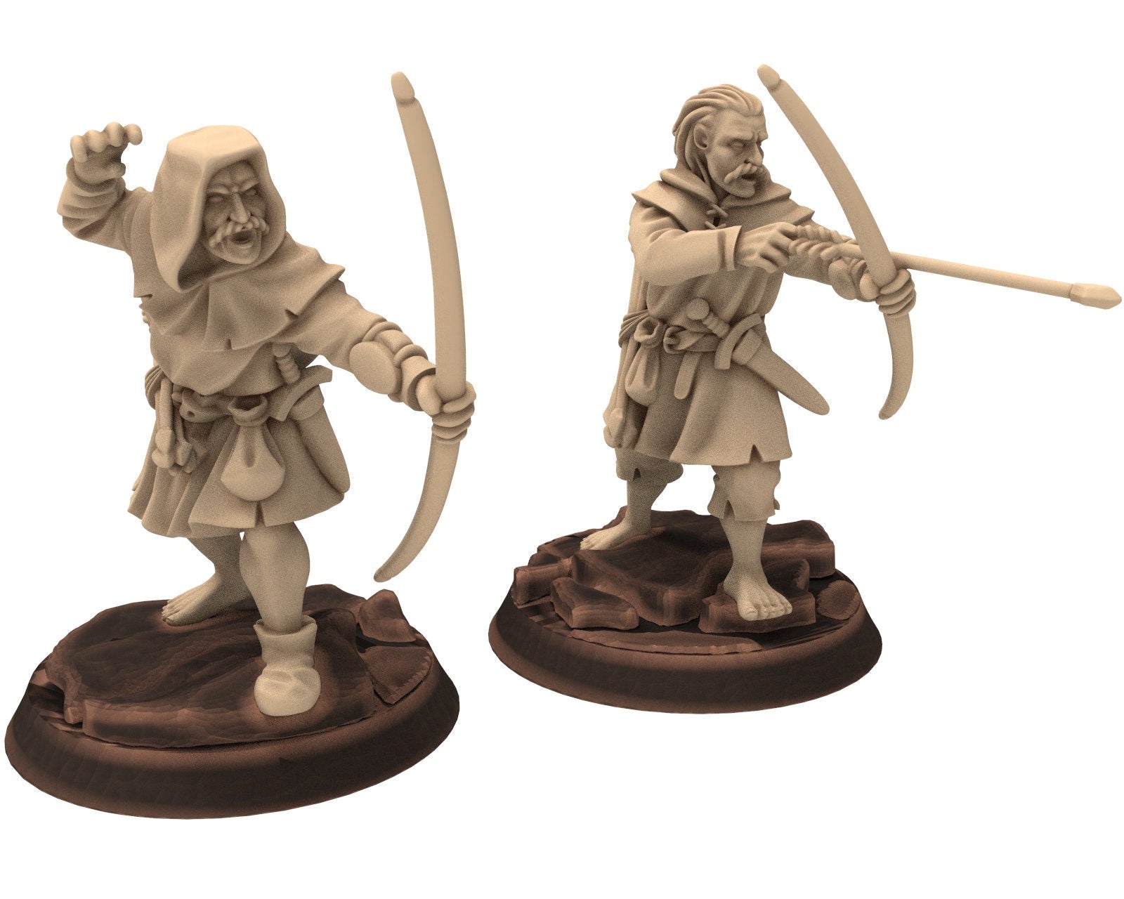 Medieval - Archers, 11 to 15th century, Generic Medieval ranged archers longbow, 28mm Historical Wargame, Saga... Medbury miniatures