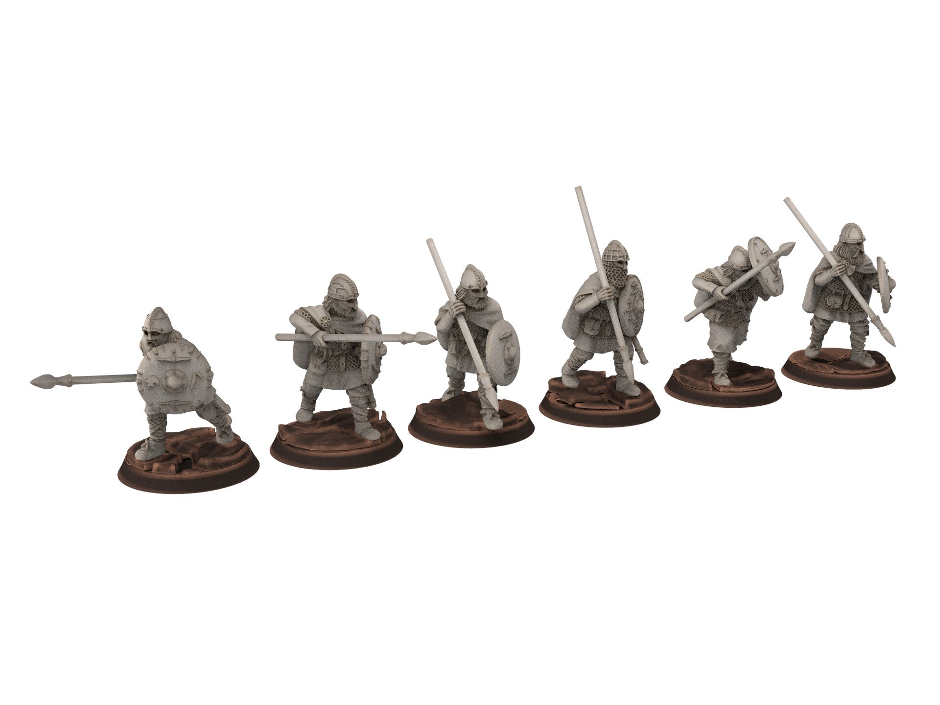 Wildmen - Wildmen heavy infantry spears, shields