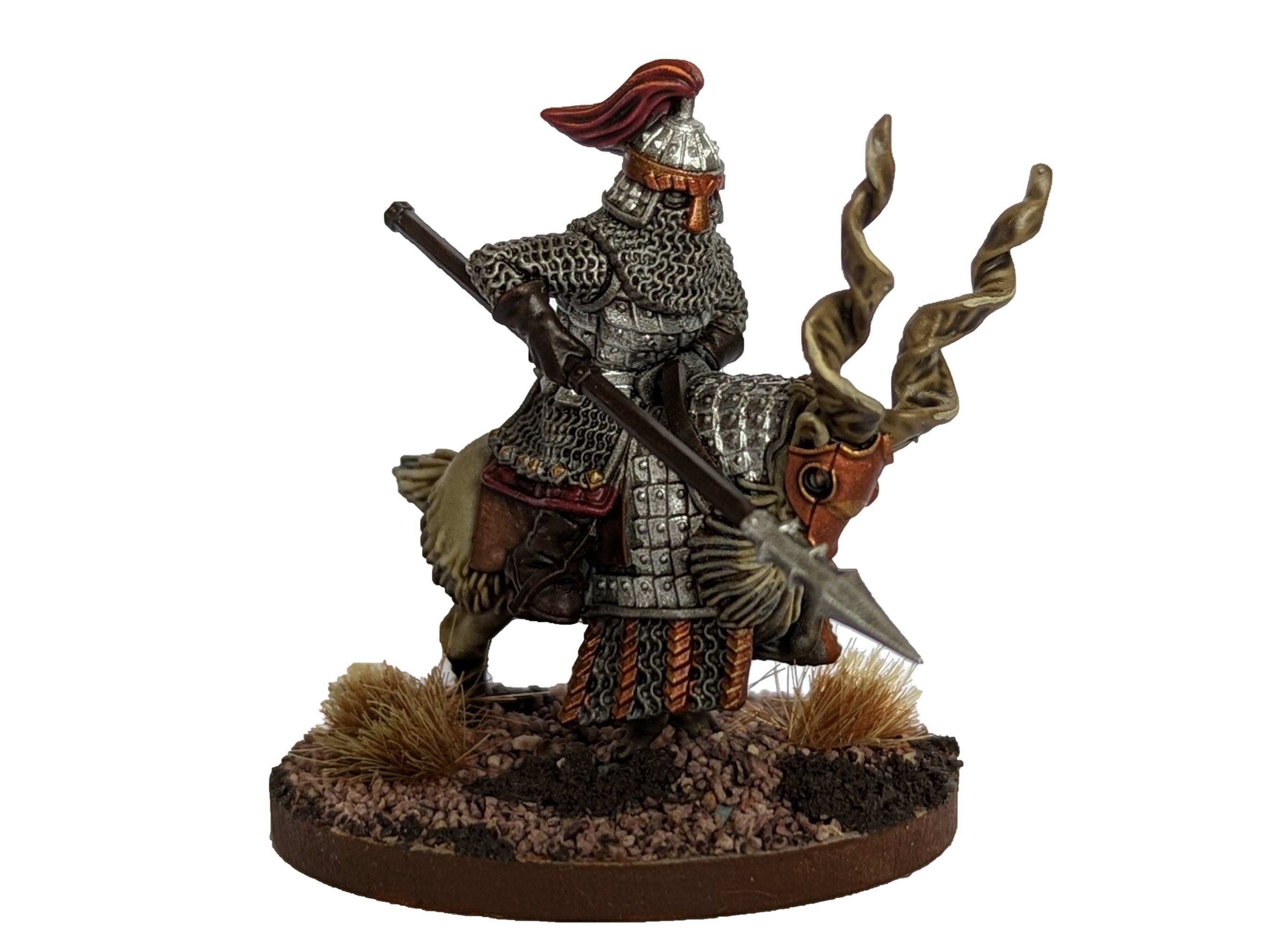 Dwarves - Mountain Goat Cataphracts spears shield