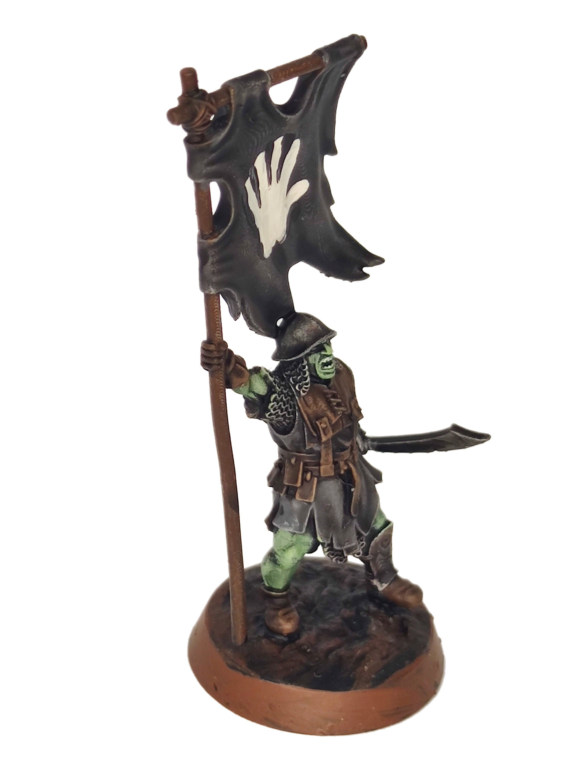 Orc horde - Orc banner, Orc warriors warband