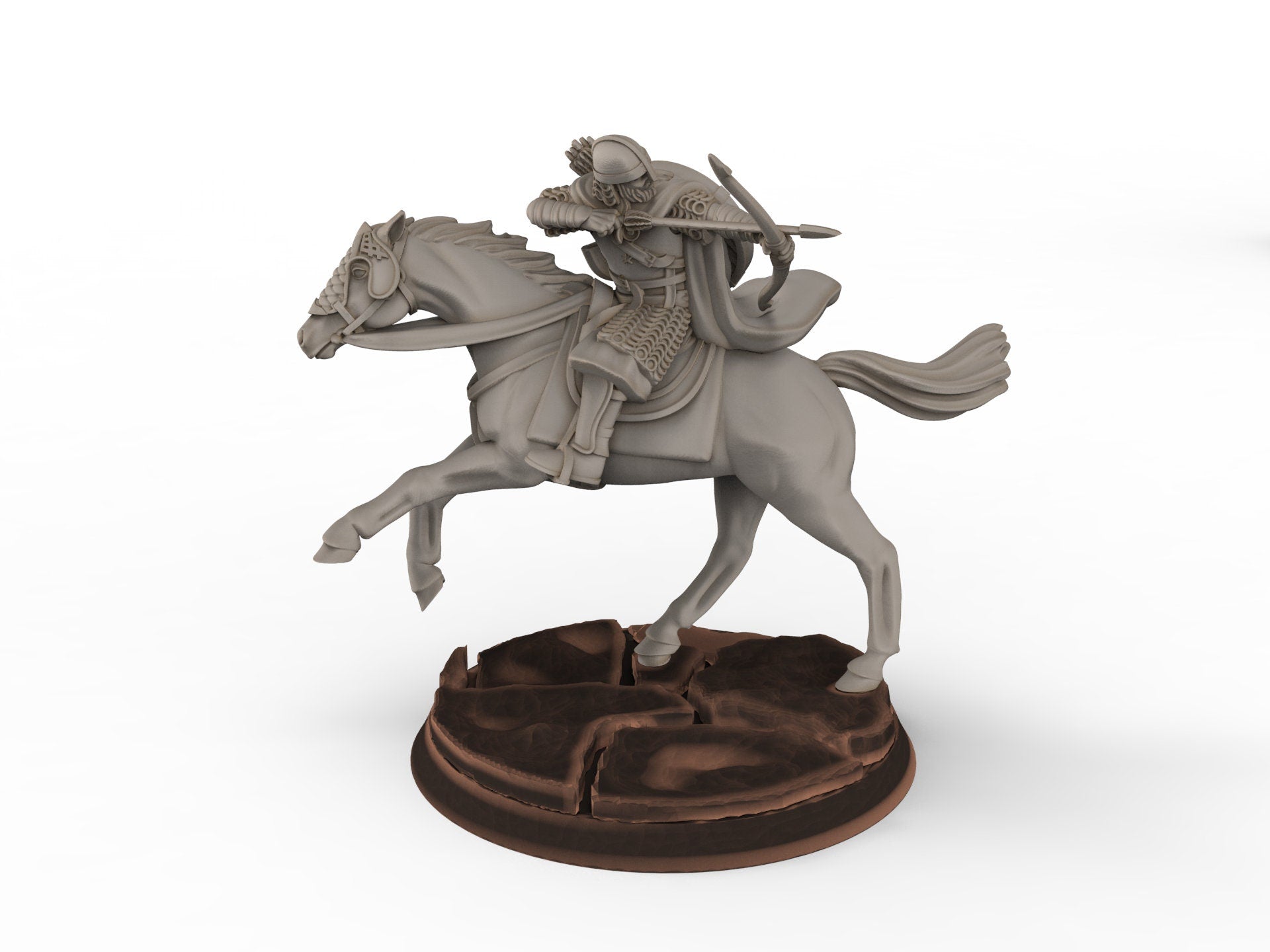 Rohan - West Human Riders, Knight of Rohan, the Horse-lords, rider of the mark, Davale, minis for wargame D&D, Lotr...