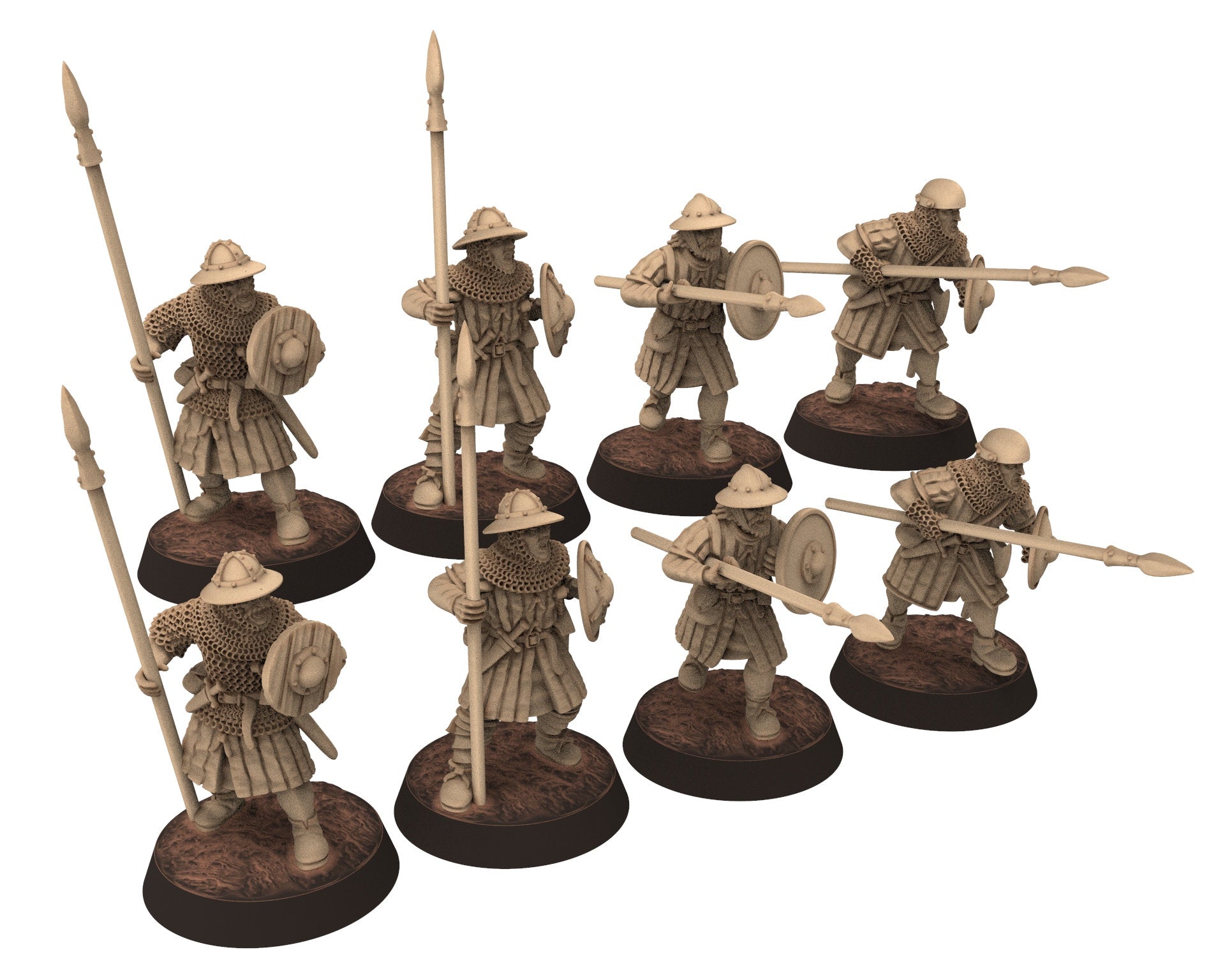 Medieval - Scotland - Scottish Archers, 14th century Generic Archers Medieval, 28mm Historical Wargame, Saga... Medbury miniatures