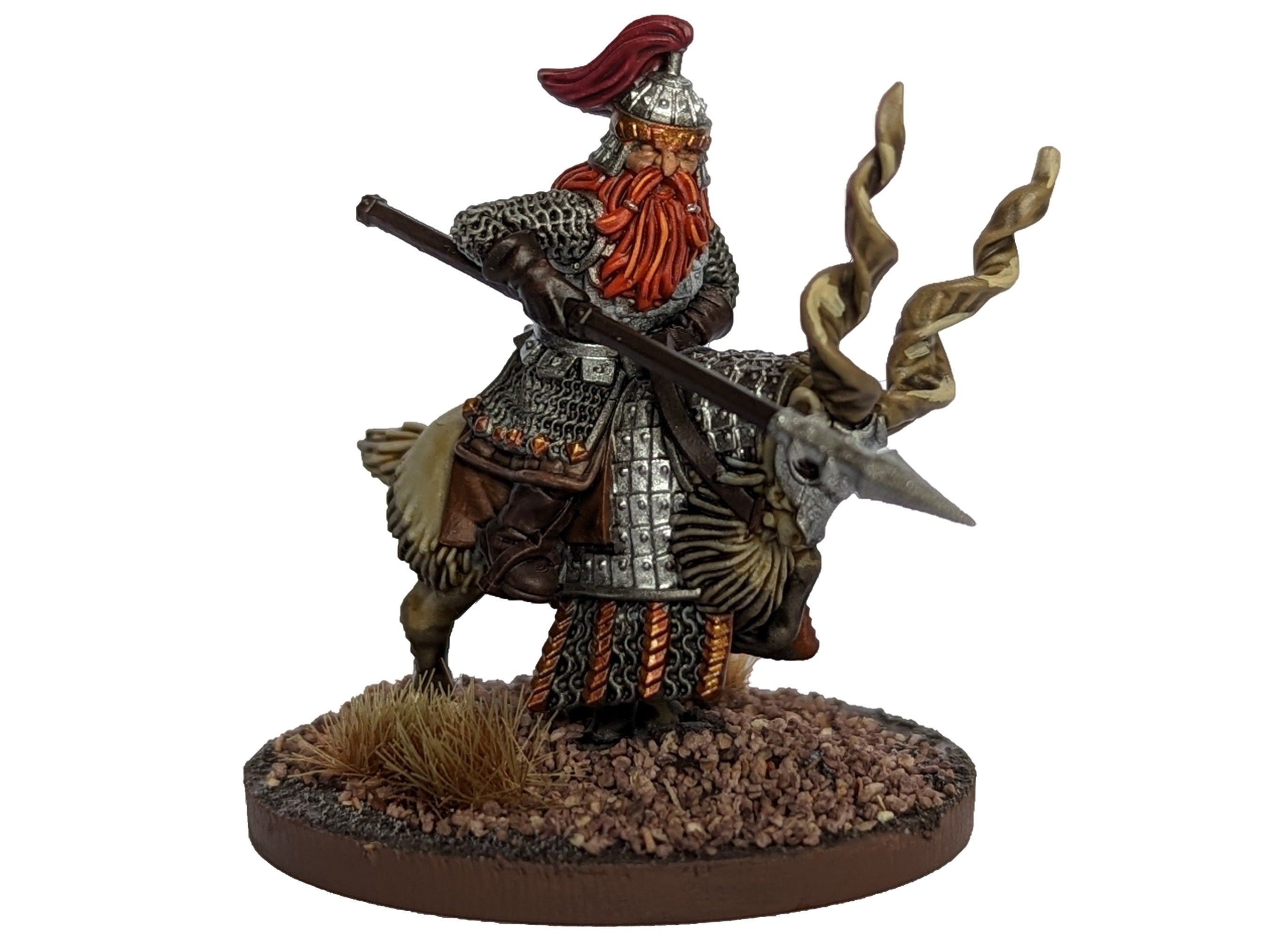 Dwarves - Mountain Goat Cataphracts spears shield