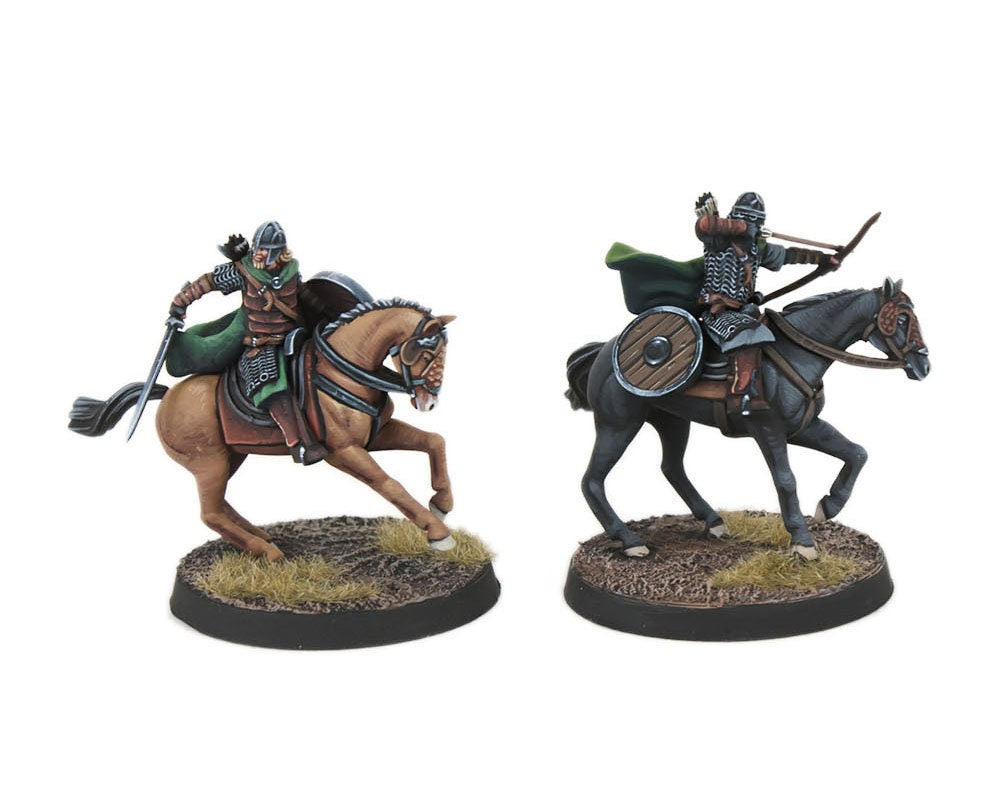 Rohan - West Human Riders, Knight of Rohan, the Horse-lords, rider of the mark, Davale, minis for wargame D&D, Lotr...