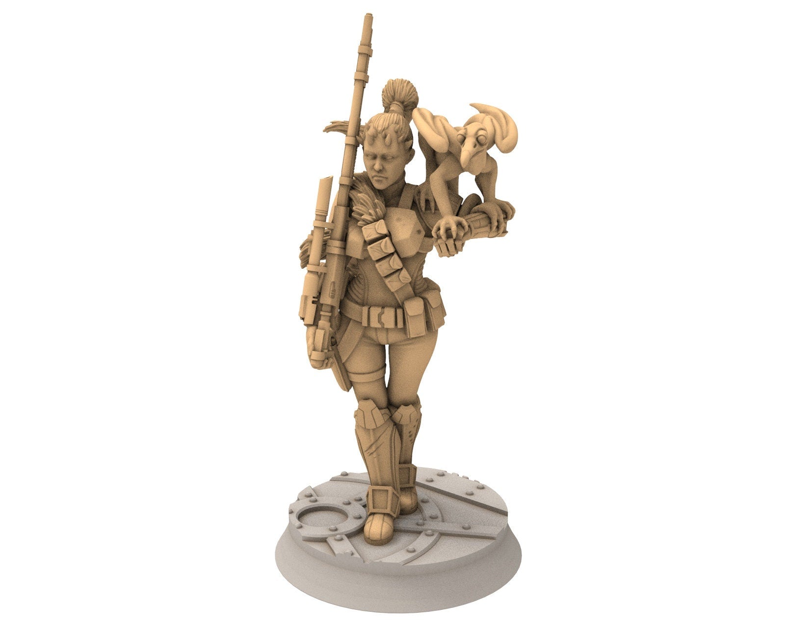 Neutral - Horned Hunter - Foe Figures