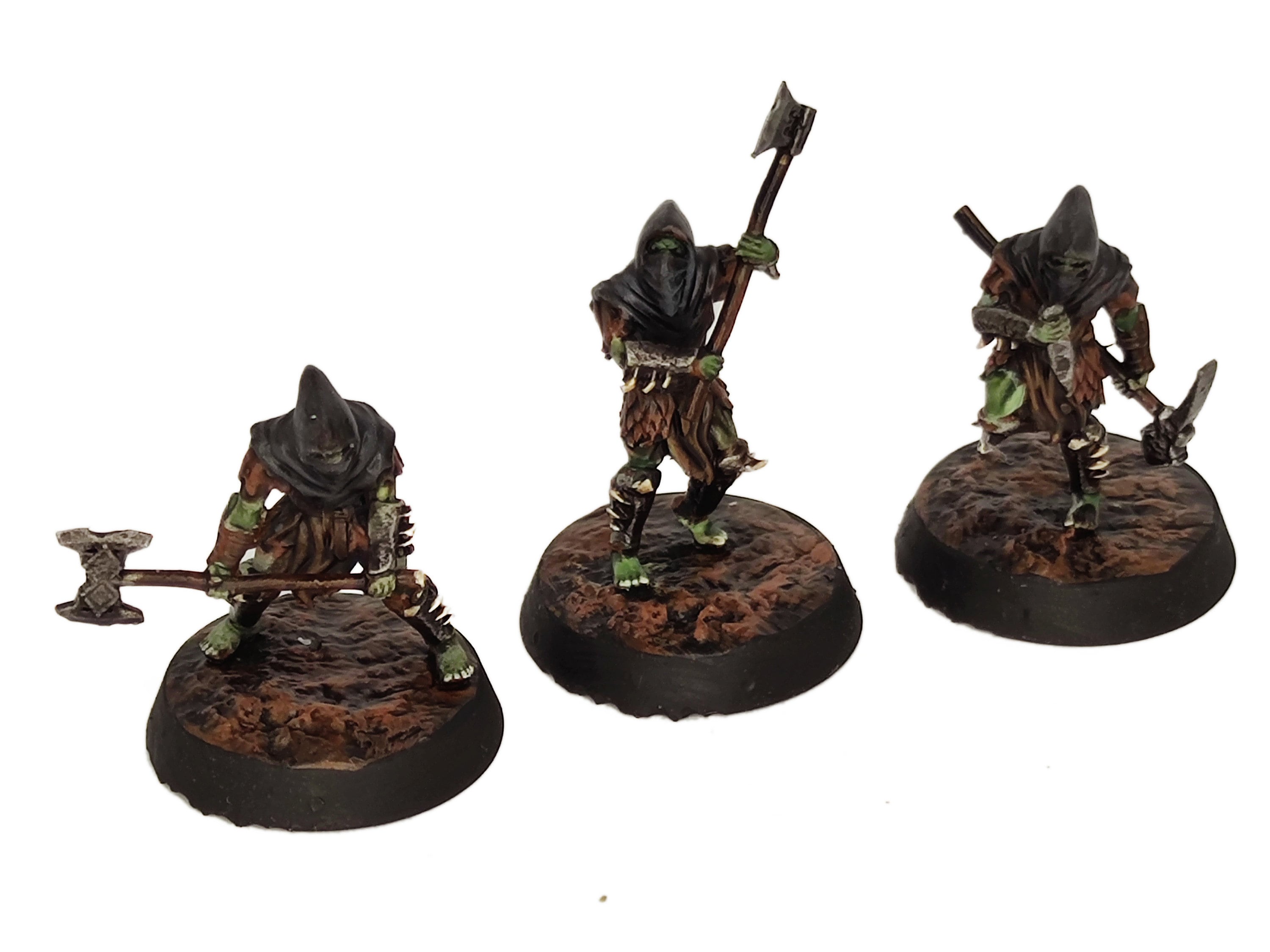 Goblin cave - Elite goblin rangers with large axes