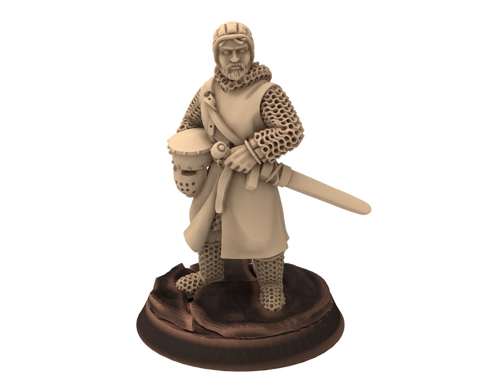 Medieval - Noble Knights foot bundle, 13th century Generic Medieval Knights, 28mm Historical Wargame, Saga... Medbury miniatures