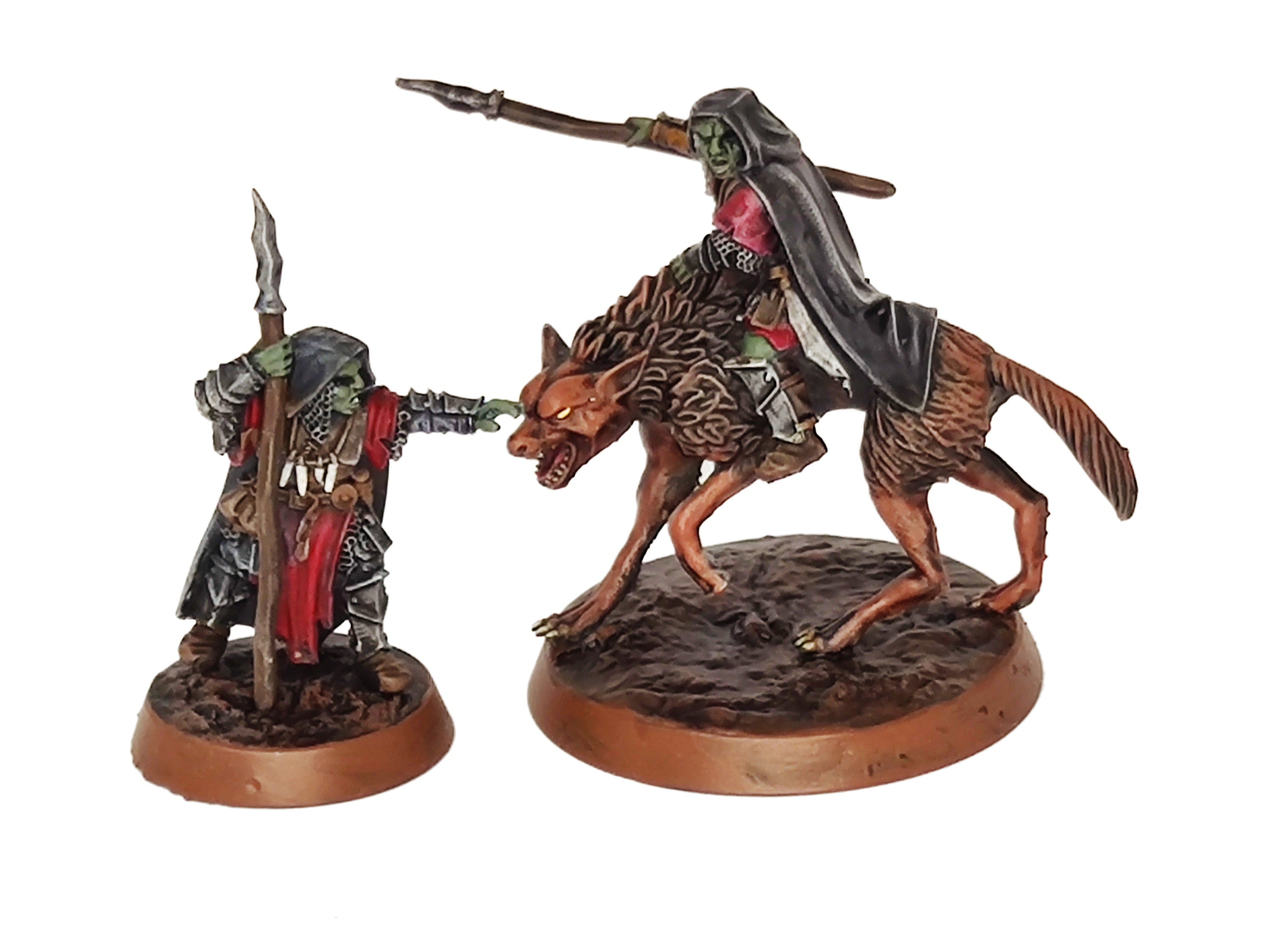 Orcs horde - Orc Shaman on wolf