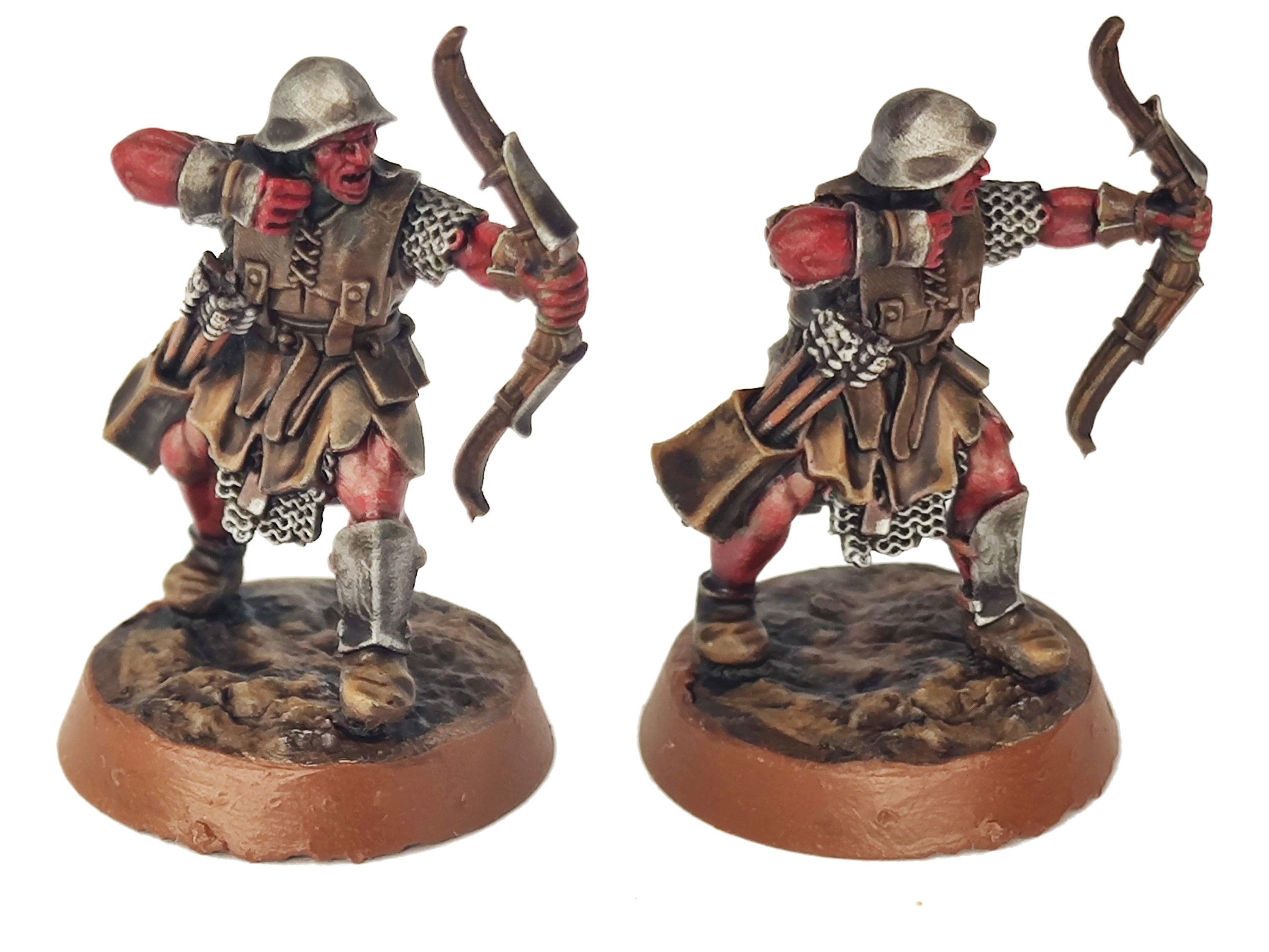 Orcs horde - Orc Armoured Scouts with Bows